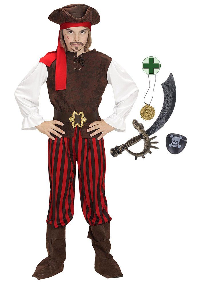 Fun Shack Piraten Kostüm Herren, Piratenkostüm Herren Komplett