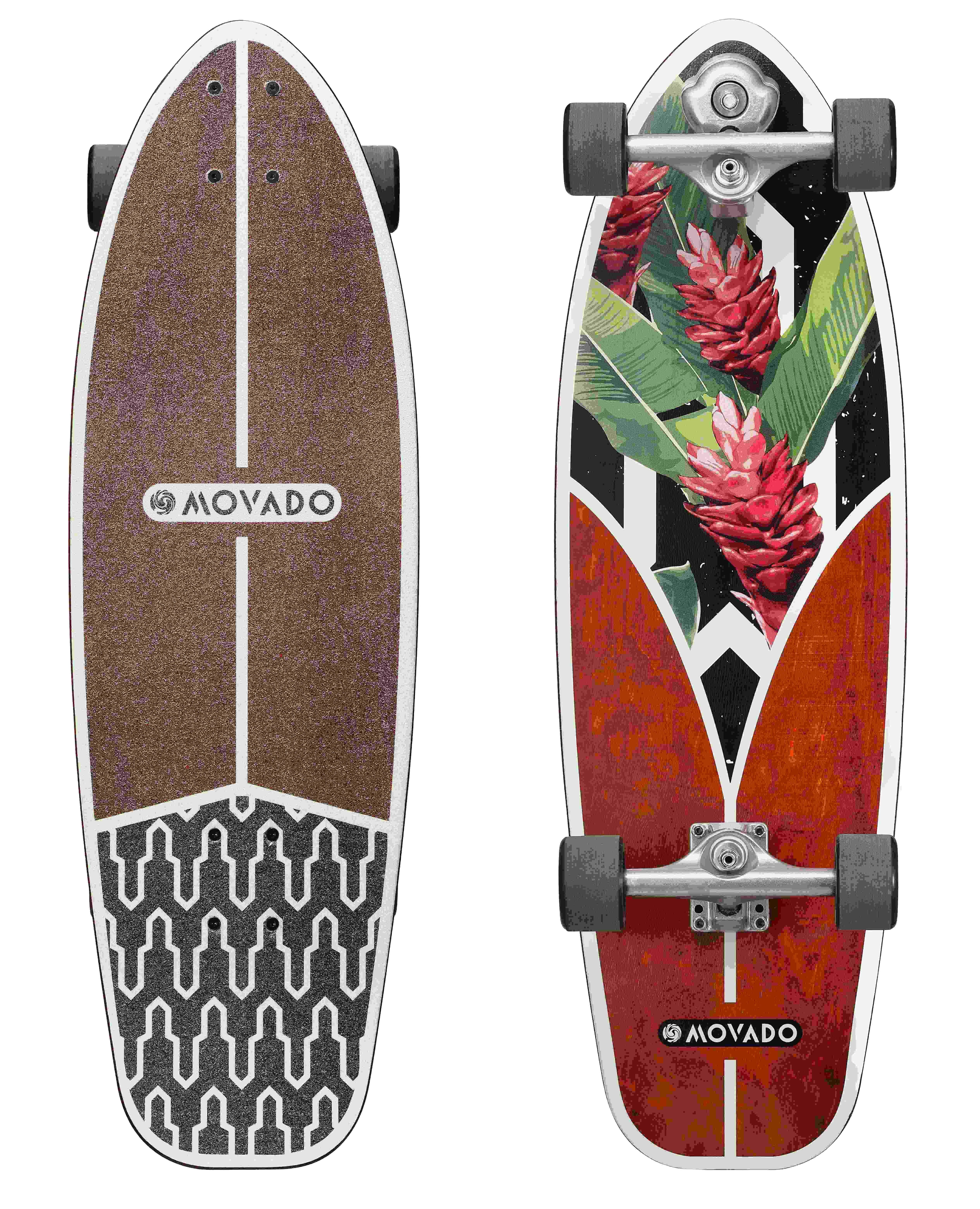 Skateboard Longboard, ab 8 Jahre, ab 125 cm, Jungen, Mädchen