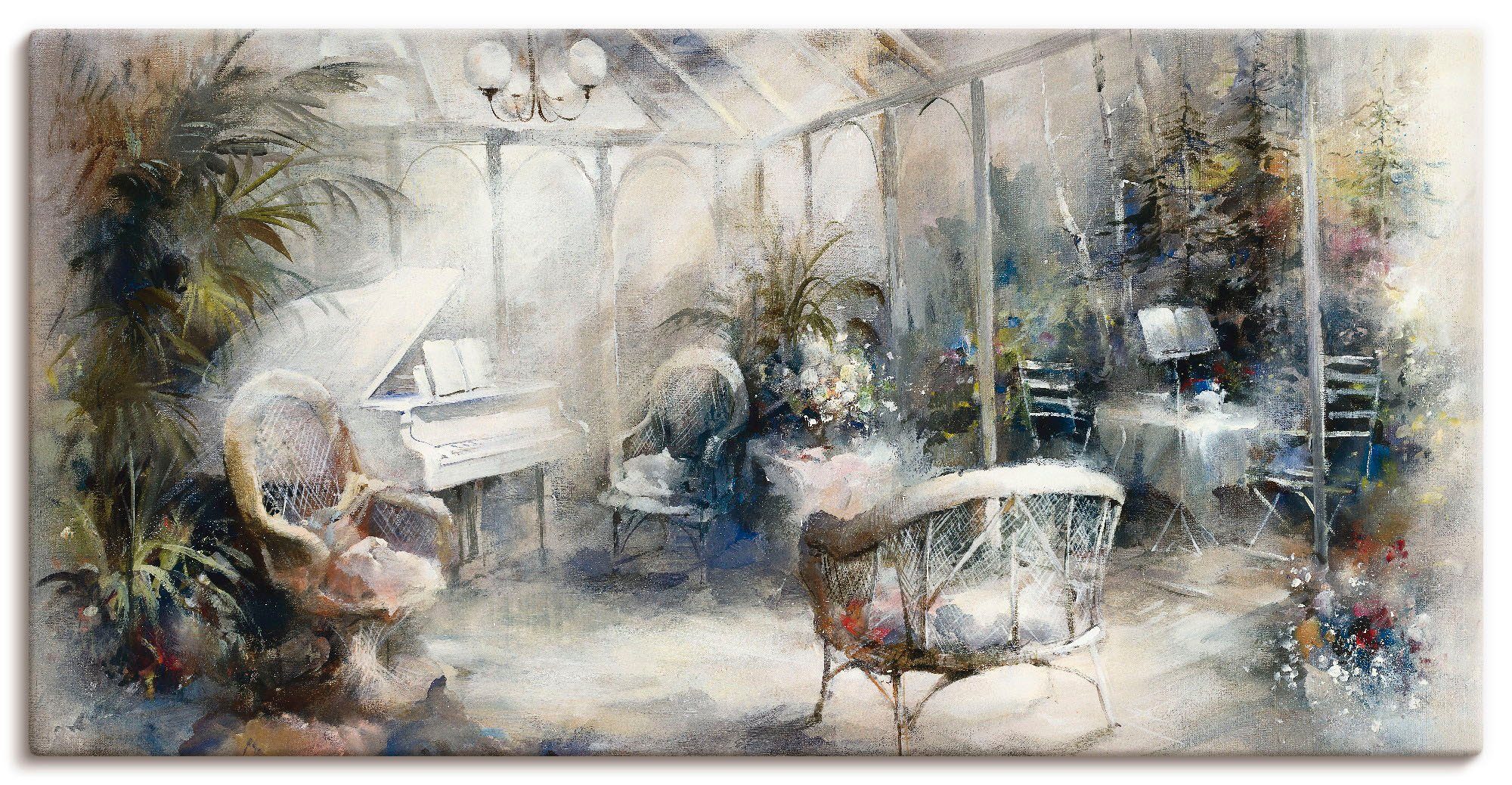 Artland Leinwandbild Inspiration, Innenarchitektur (1 St), auf Holzrahmen gespannt