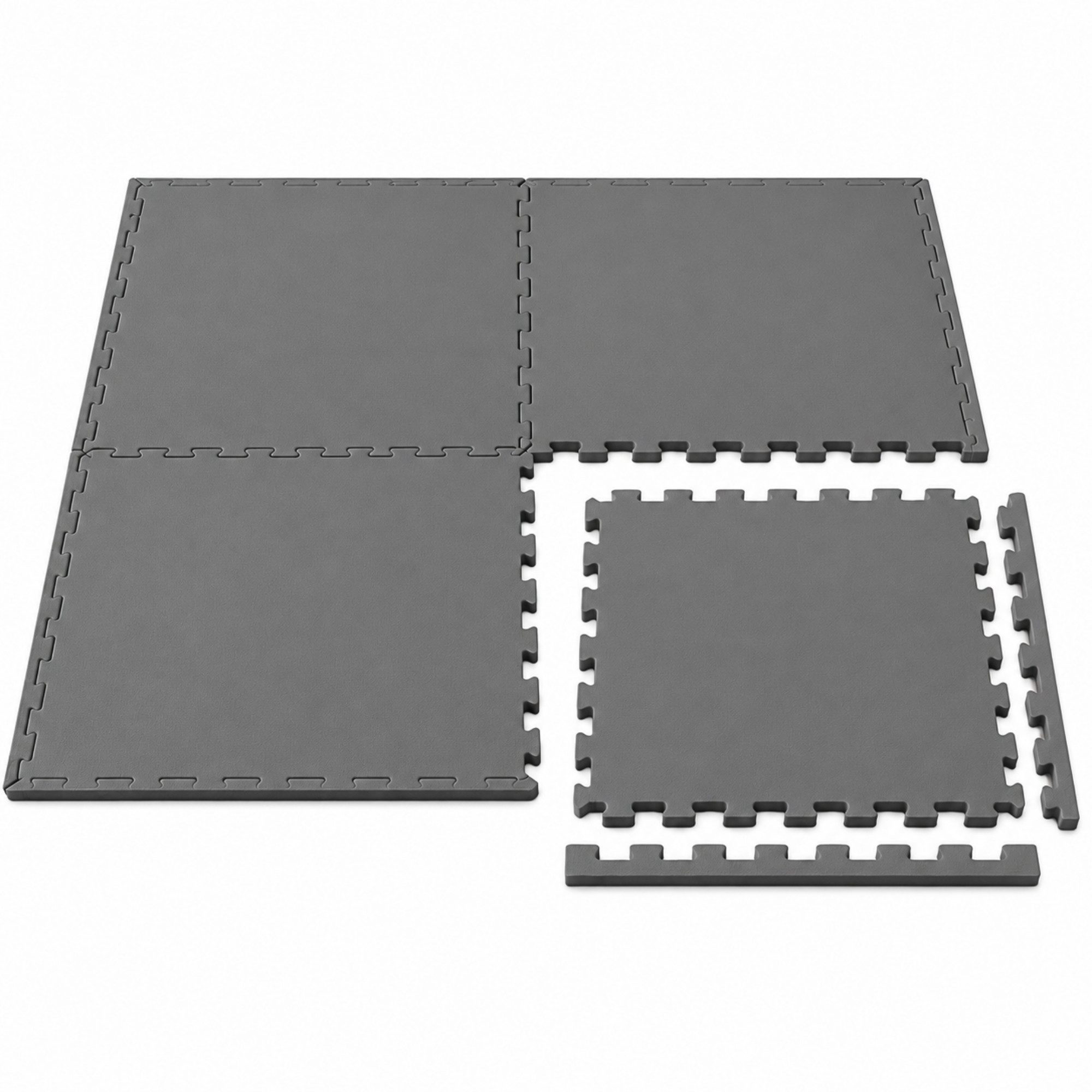 LittleTom Puzzlematte für Kinder 4 Teile Spielmatte 50 x 50cm Krabbelmatte fürs Kinderzimmer, (4-tlg), EVA-Schaum Spielunterlage - Puzzle Teppich - Bodenmatte Spielteppich von LittleTom
