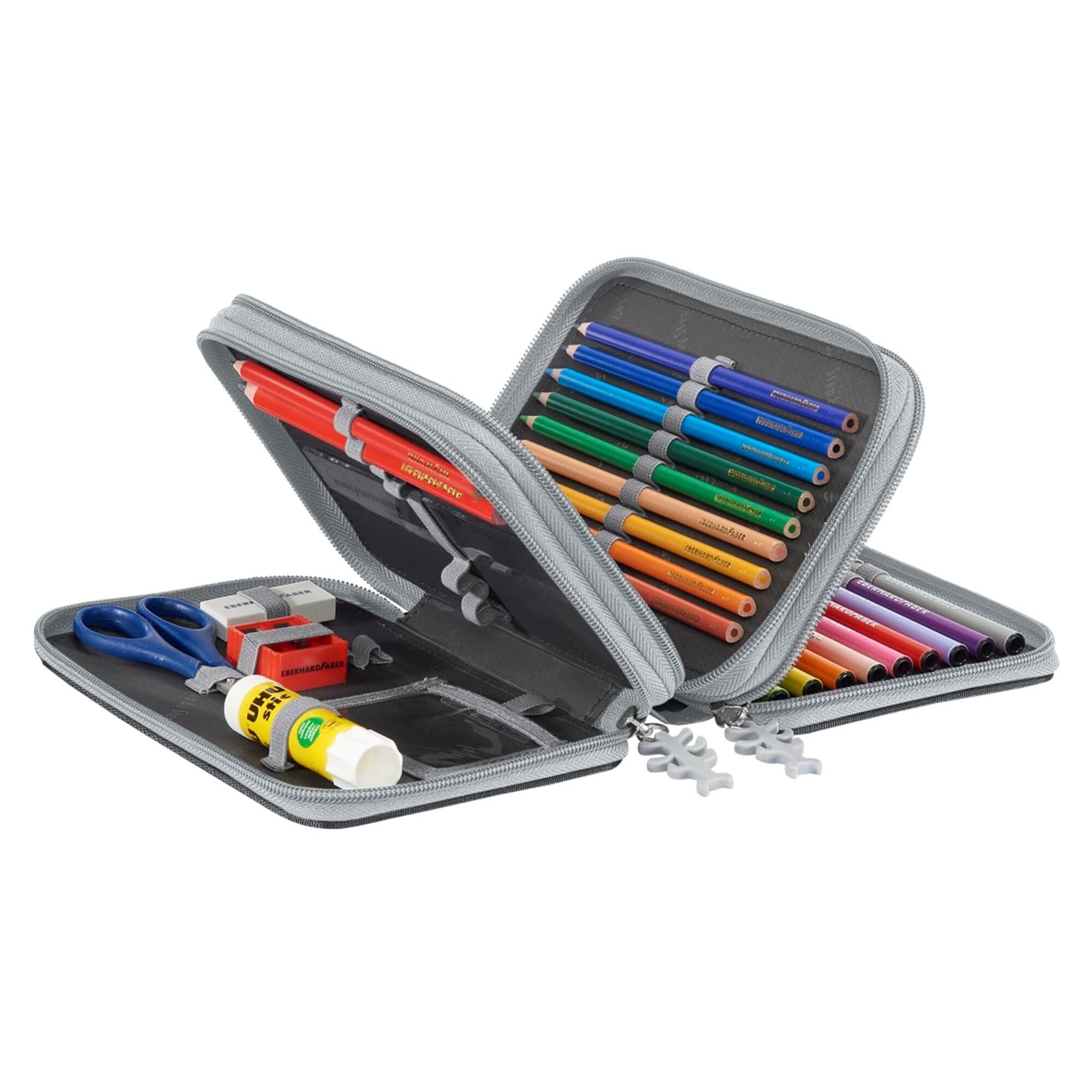 Step by Step Federmäppchen XXL-Mäppchen, 43-teilig, (1-tlg)