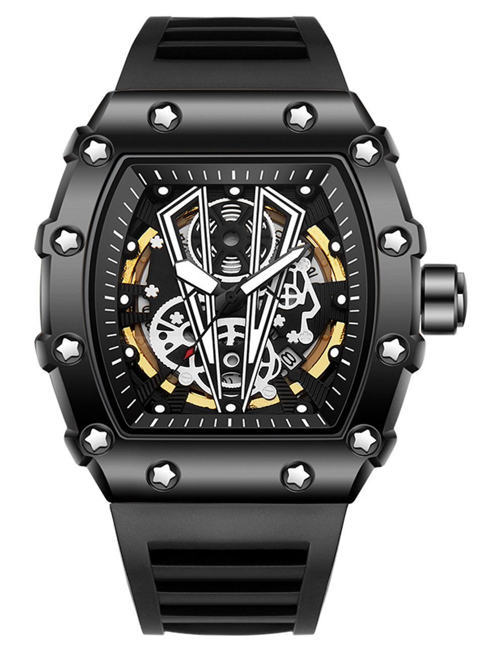 Quarzuhr Quarzuhr, Armbanduhr, Herrenuhr, Multifunktionsuhr