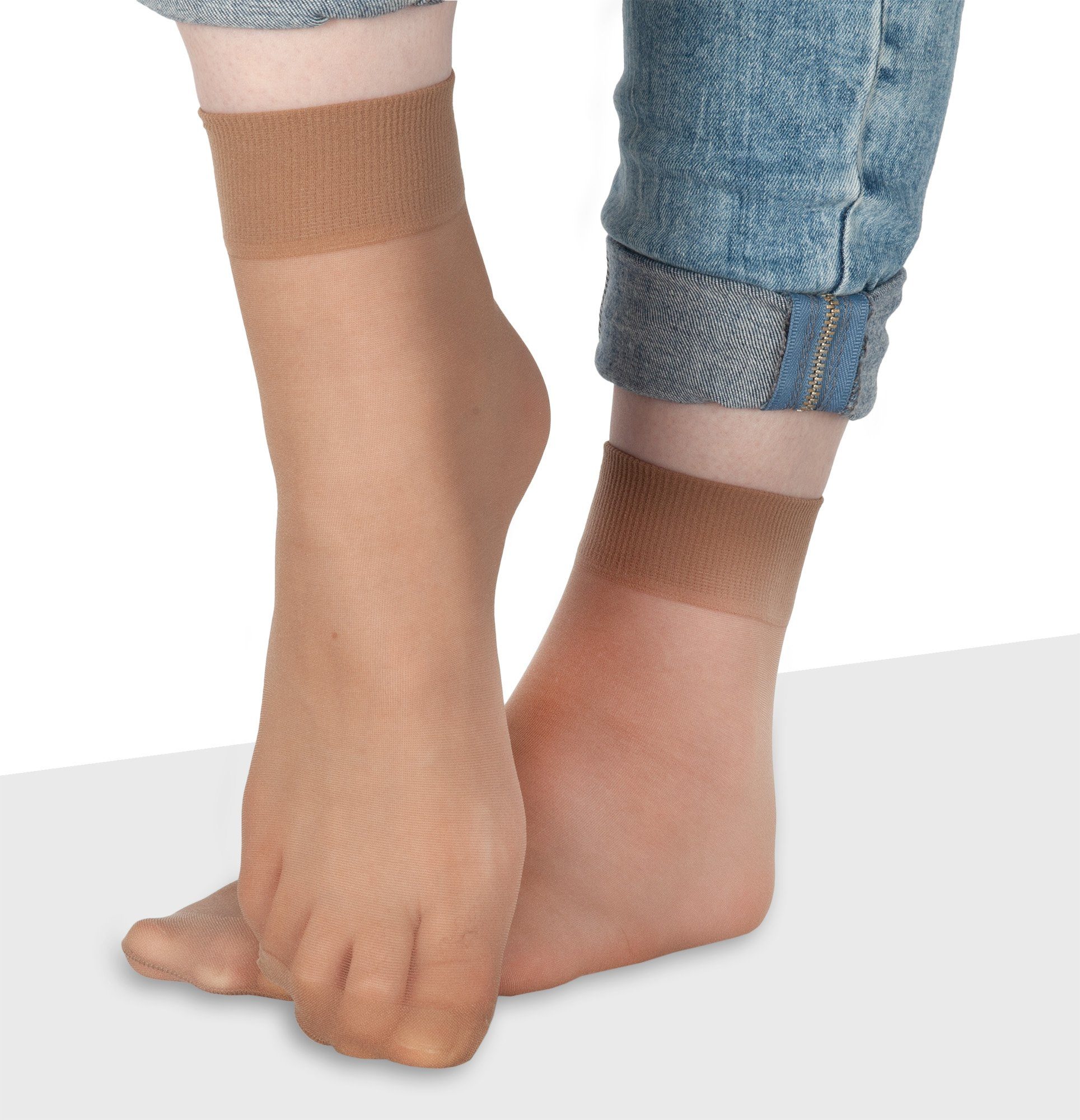 BANANALU Feinsöckchen Feinsocken Nylon Socken feinstrumpfsöckchen Großpacku günstig online kaufen