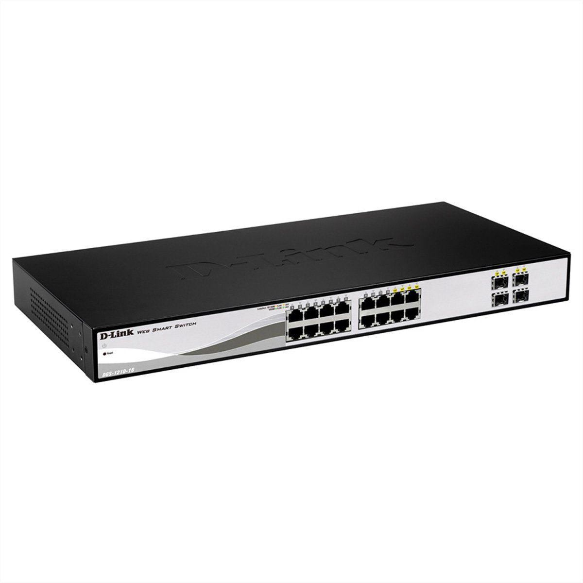 DGS-1210-16 Switch Smart 16-Port Gigabit Web Netzwerk-Switch D-Link