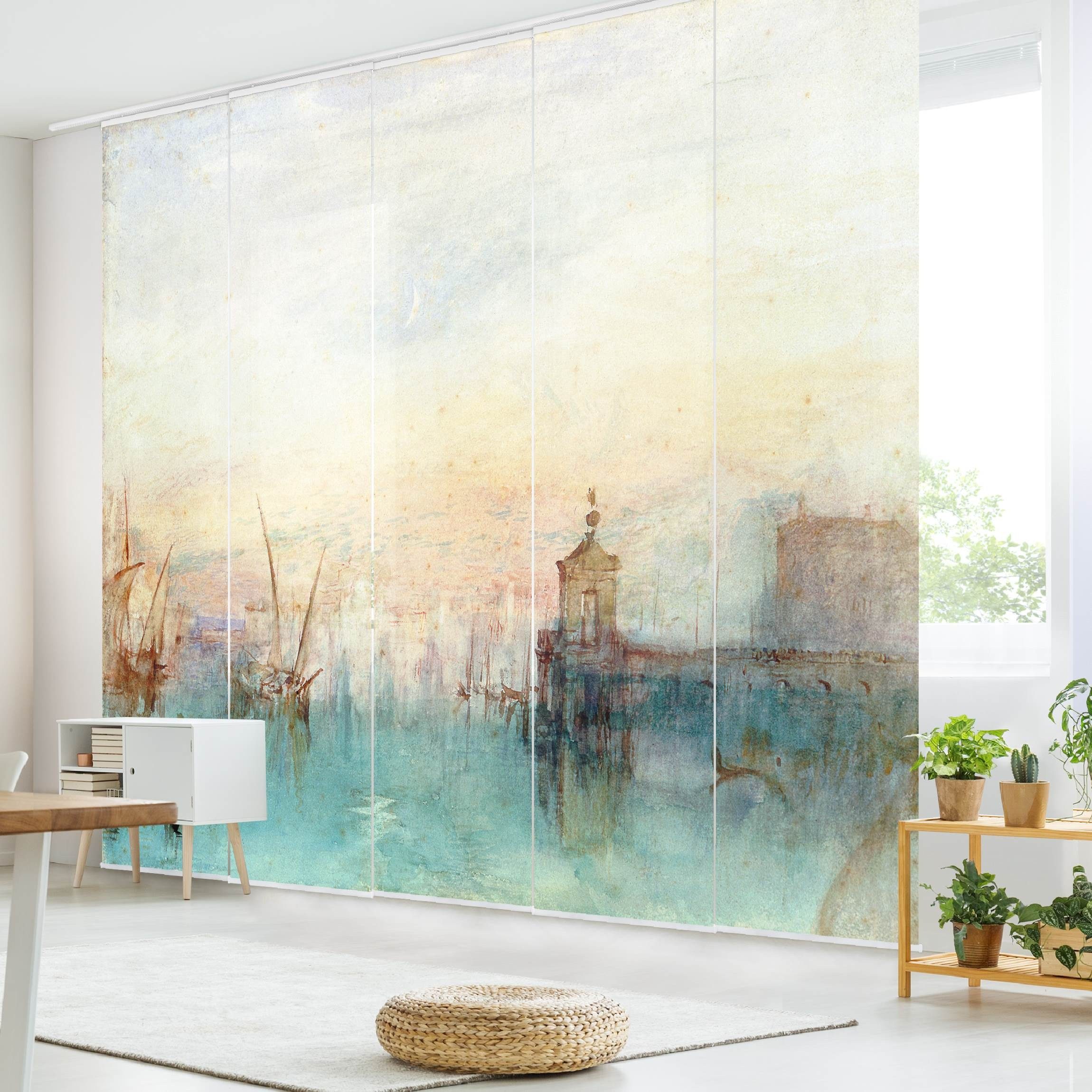 Bilderdepot24 Schiebegardine modern Flächenvorhang blickdicht Turner günstig online kaufen