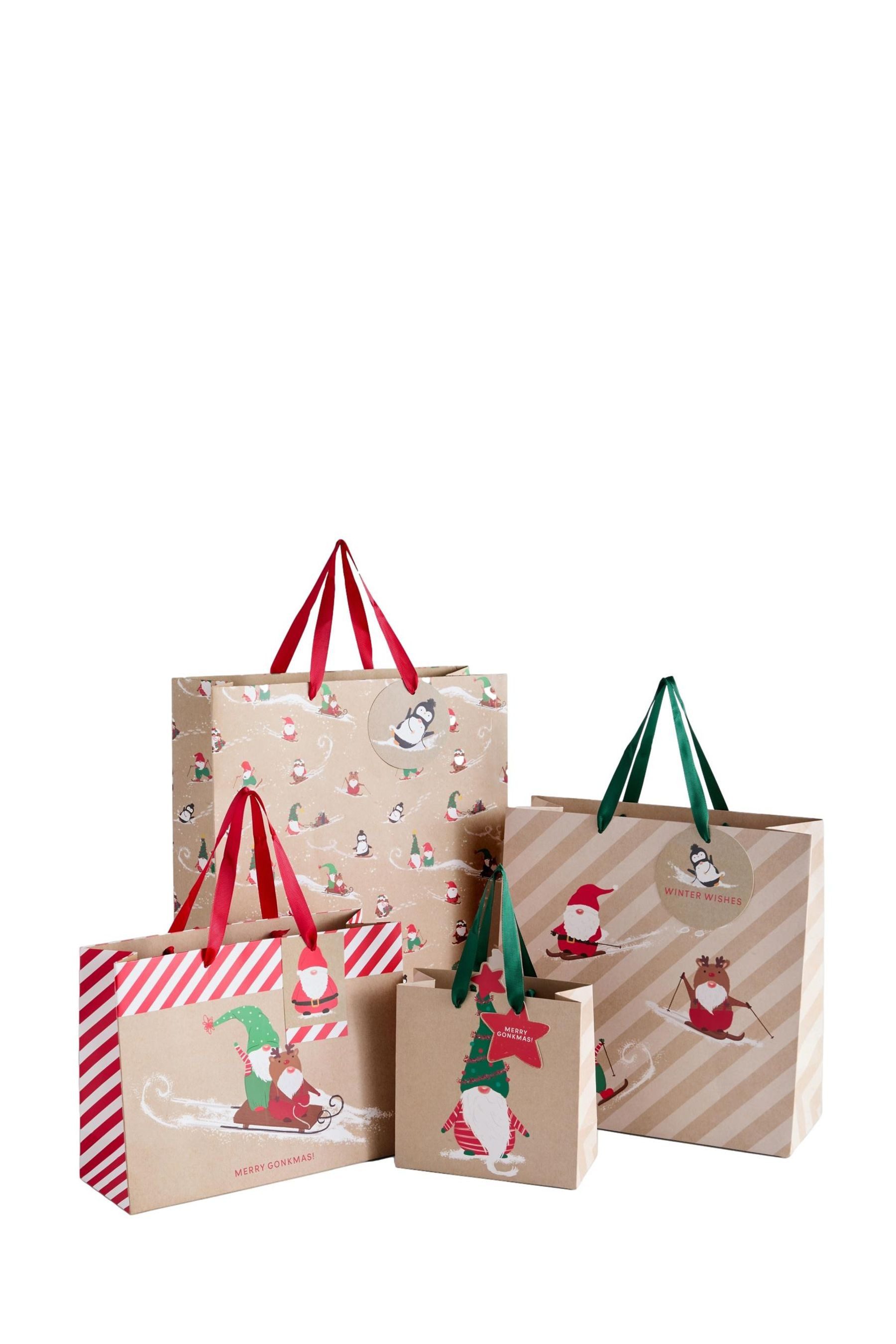 Next Geschenkbox Weihnachten-Geschenktüte, 4er-Pack (1 St)