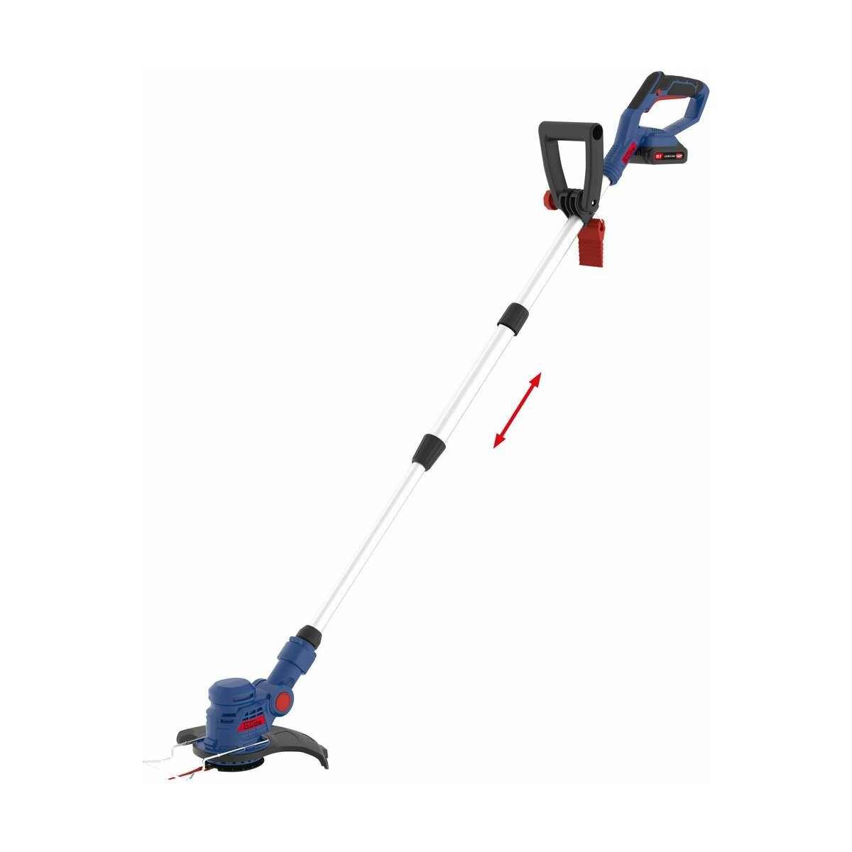 Güde Akku-Rasentrimmer Güde Rasentrimmer Kantenschneider RT 18V Akku 4.0 Ah / Ladegerät 3A