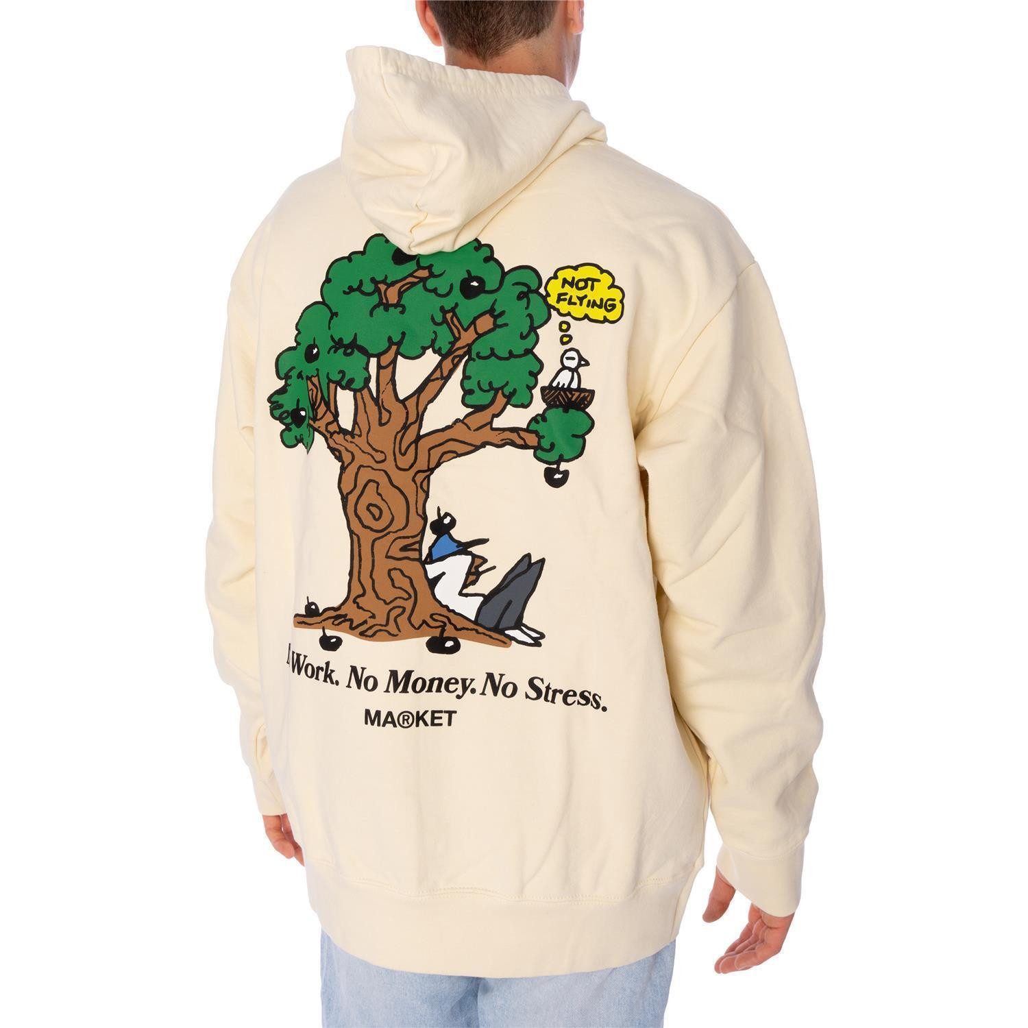 Market Hoodie Hoodie Market Just Do Nothing (1-tlg) Großer "Market" Logo-Print auf der Rückseite