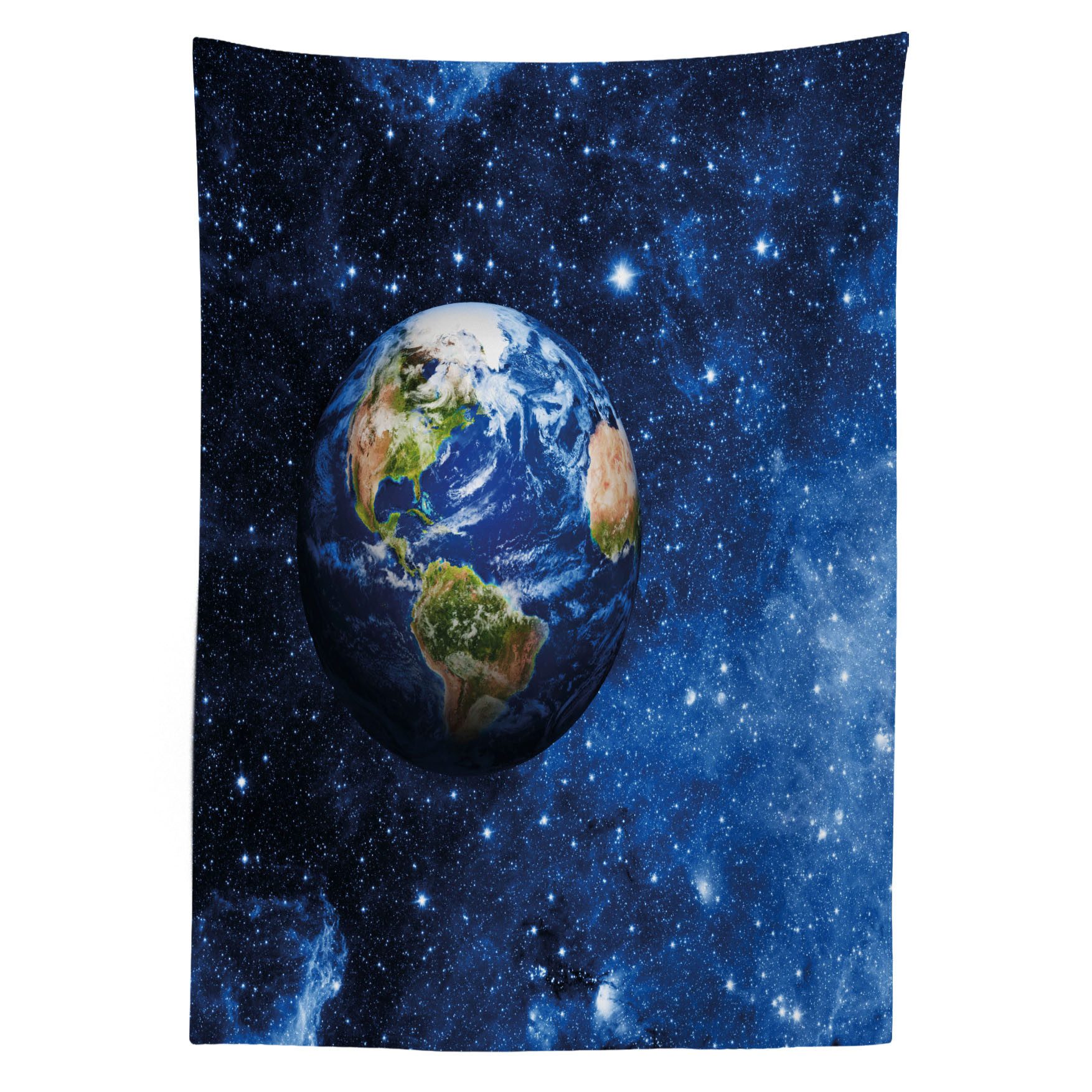 Abakuhaus Tischdecke Farbfest Waschbar Für den Außen Bereich geeignet Klare Farben, Platz Planet Erde Sonnensystem