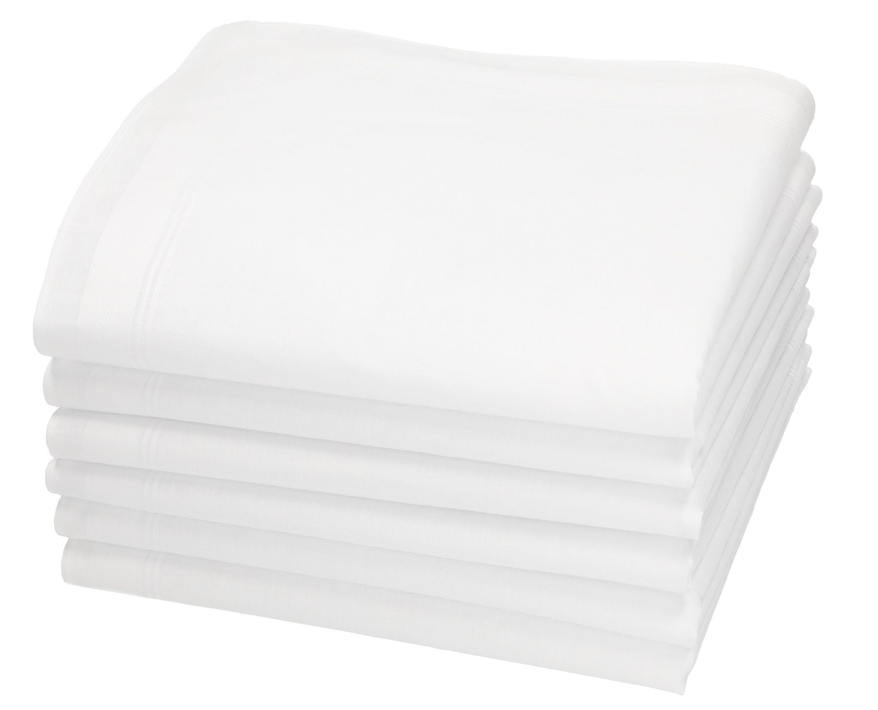 Betz Taschentuch Herren Stoff Taschentücher Set Leo 5 Dessin 4 Größe 40x40 cm, (Dessin 4, 6-St. Set), 100% Baumwolle