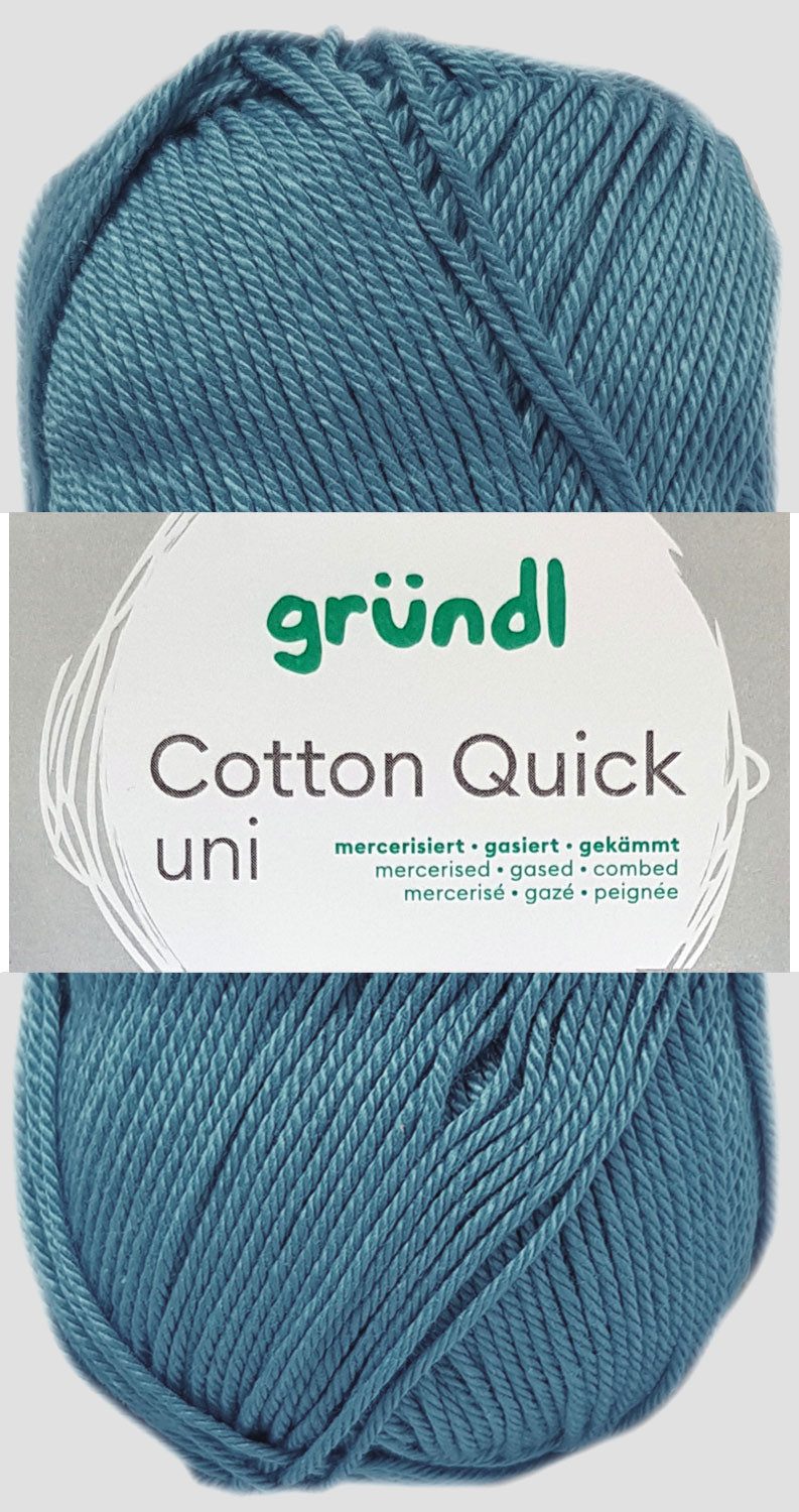 Gründl 50 Gramm Gründl Cotton Quick Uni Farbauswahl Häkelwolle