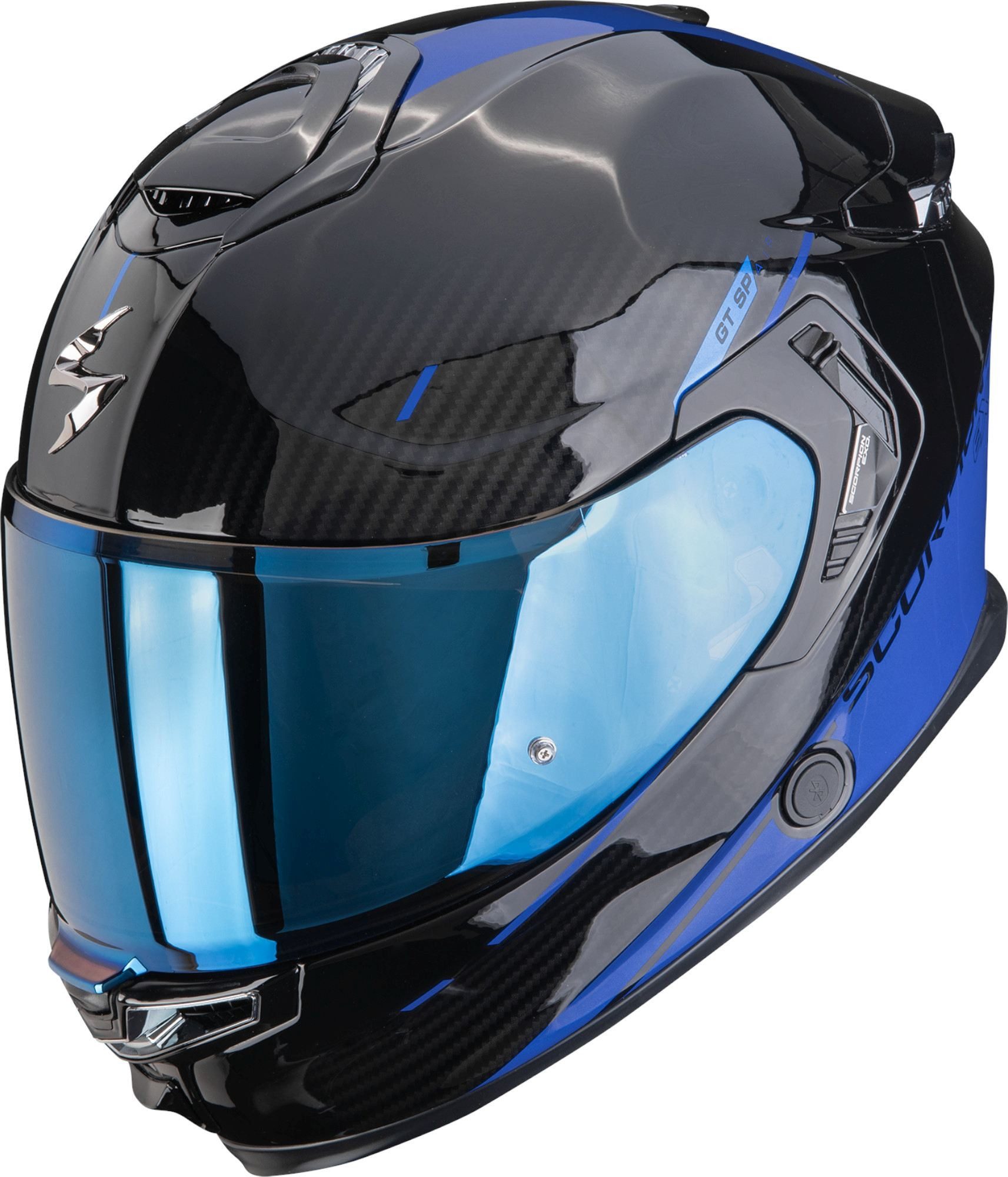 Scorpion Exo Motorradhelm EXO-GT SP Air Asphalt Integralhelm, vorbereitet für Kommunikationssystem,Notfallsystem-Polsterung (EQ