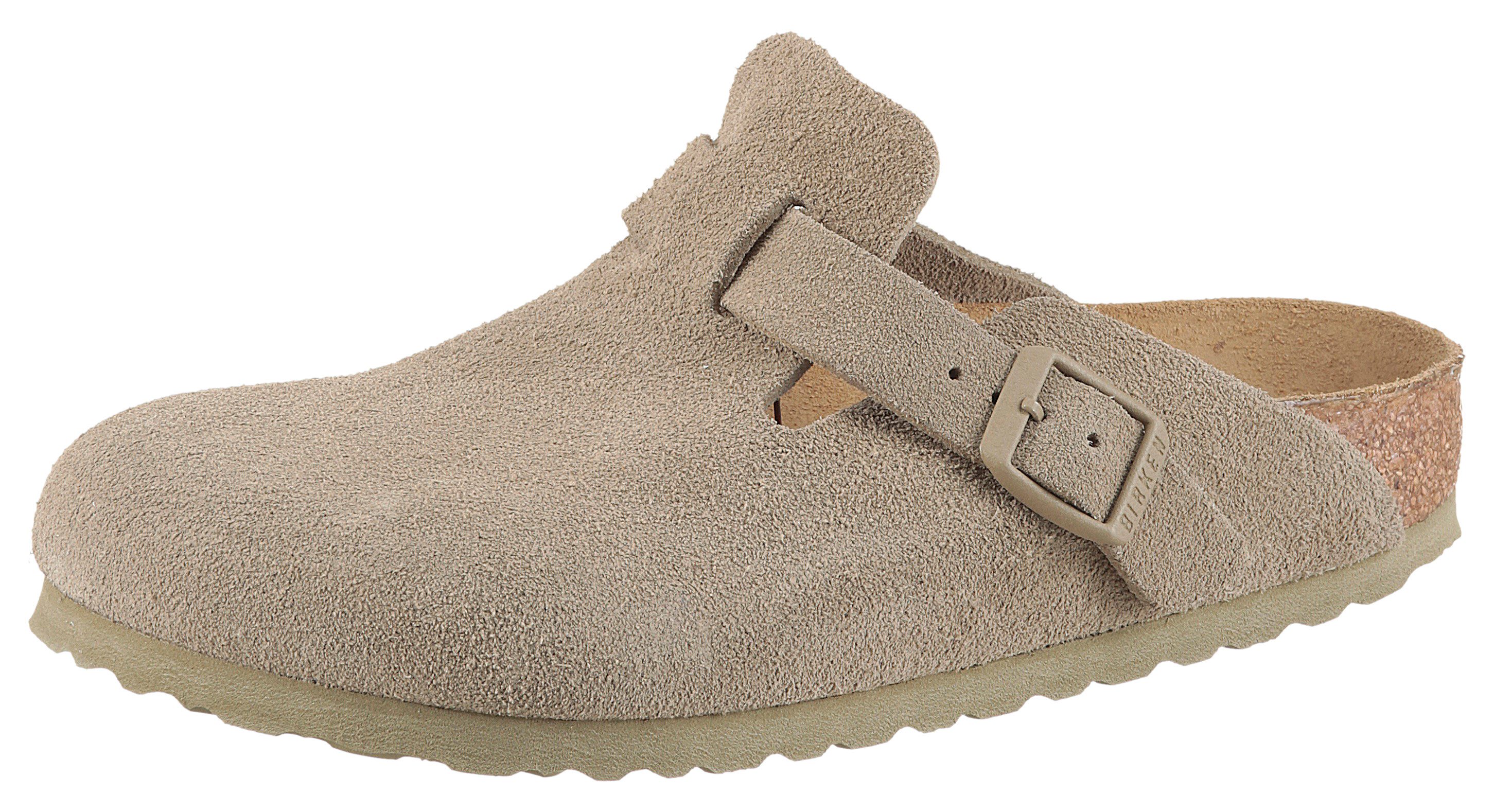 Birkenstock BOSTON Clog Sabot, Sommerschuh, Hausschuh in schmaler Fußweite günstig online kaufen