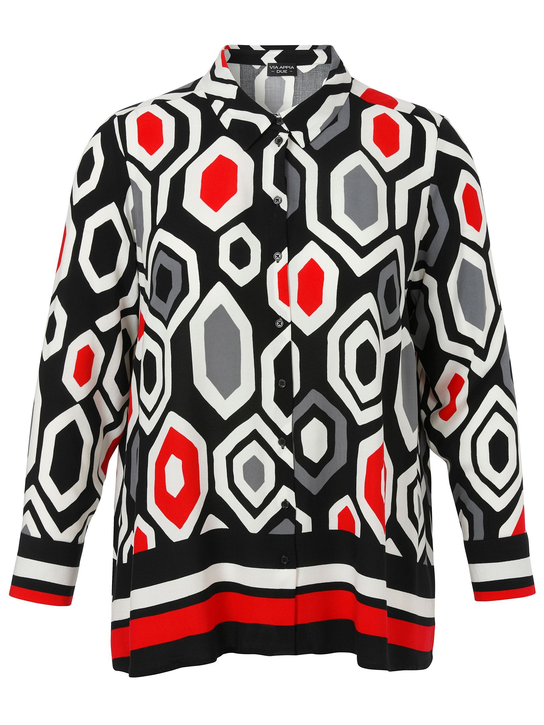 VIA APPIA DUE Langarmbluse