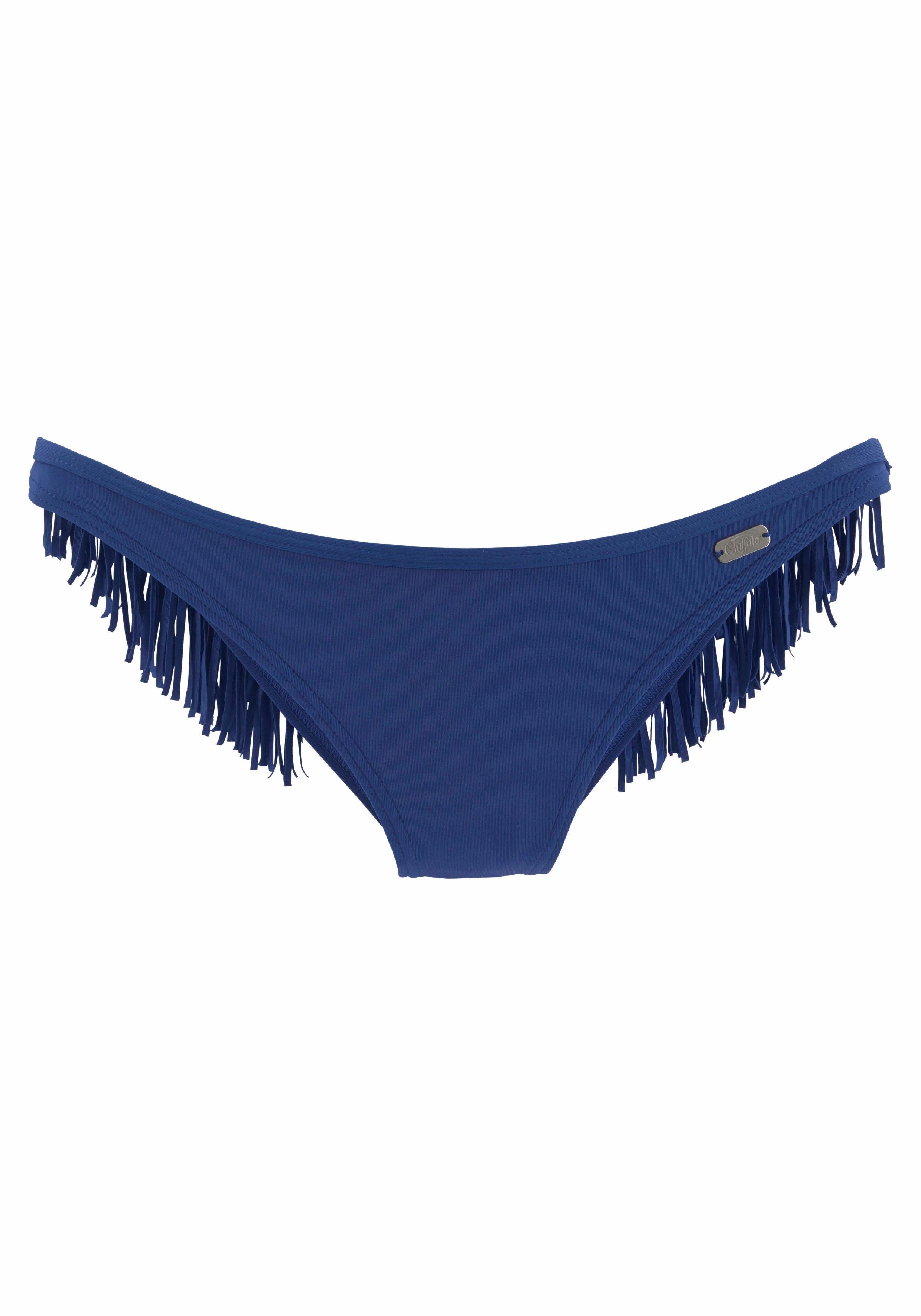 BUFFALO Bikini-Hose Happy in knapper Brasilien-Form mit Fransen mehr