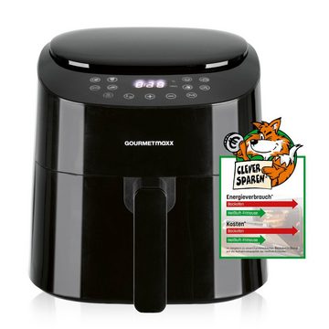 GOURMETmaxx Heißluftfritteuse Digital 4,5l, 1400,00 W, fettarm, geruchsarm