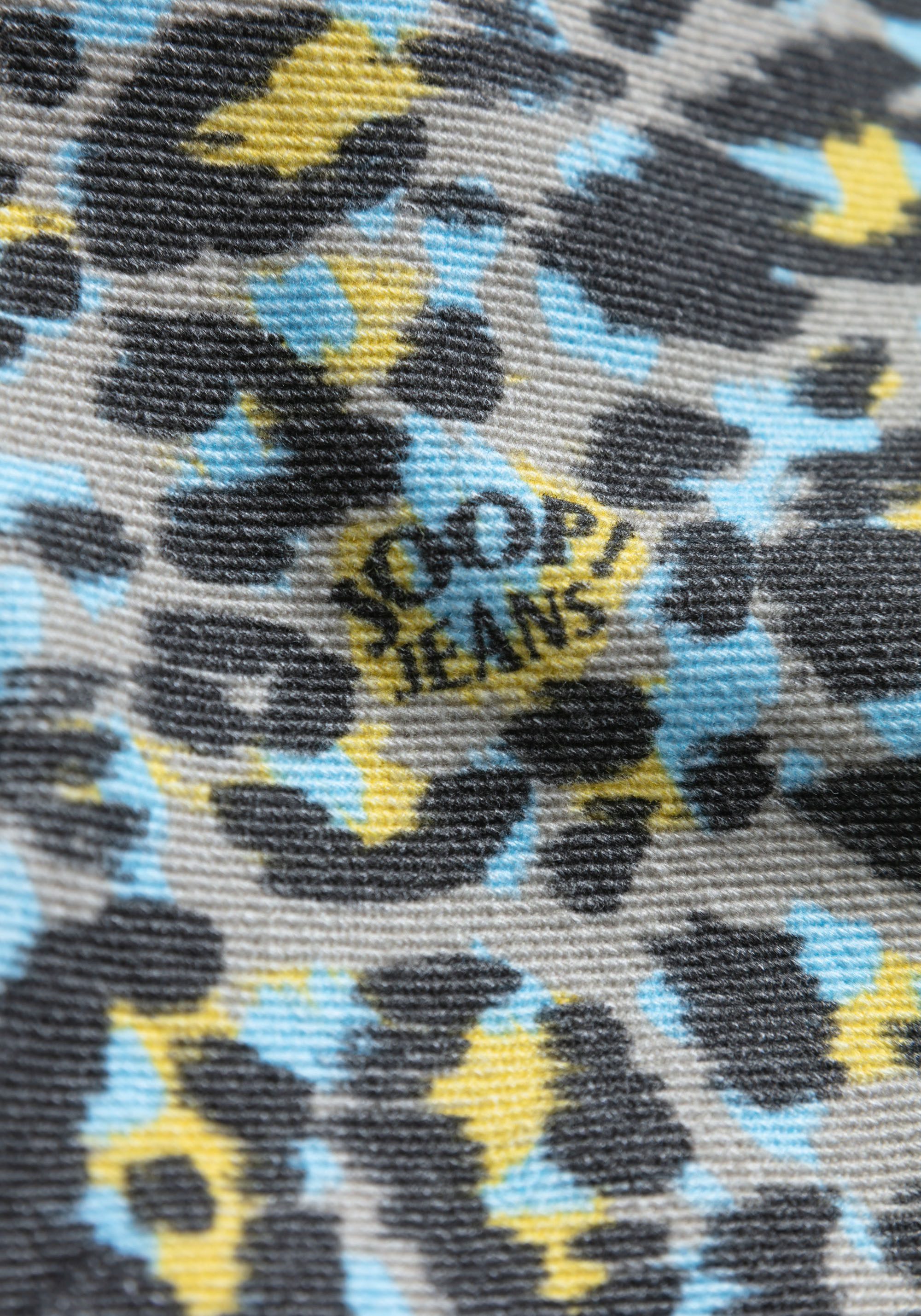 Joop Jeans Skinny-fit-Jeans Maja mit All-Over Animalprint