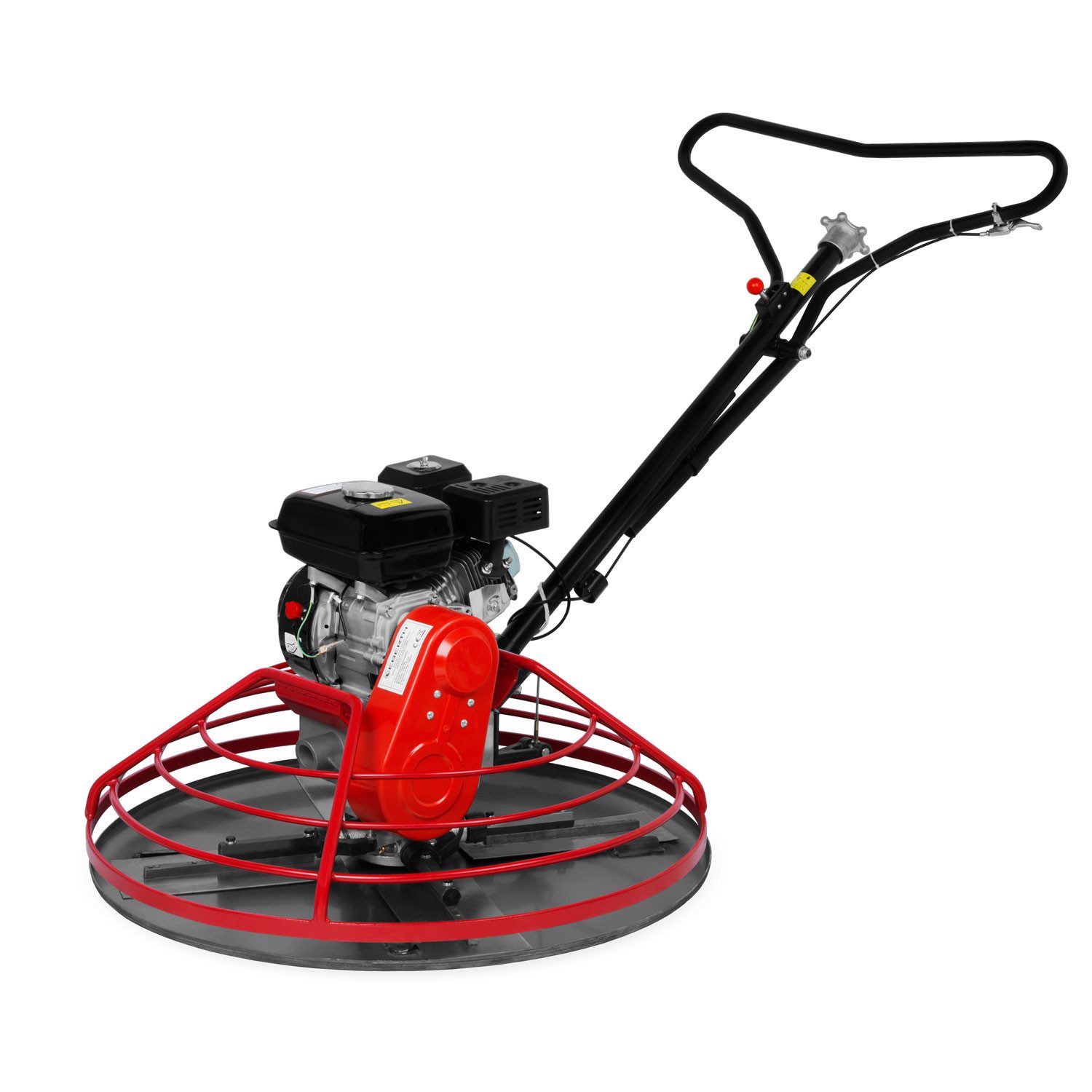 EBERTH Glättekelle Flügelglätter Betonglätter Estrichglätter Benzin 6,5PS (1-St) Inkl. Glättteller, Durchmesser 96cm, 4-Takt Motor, 196ccm