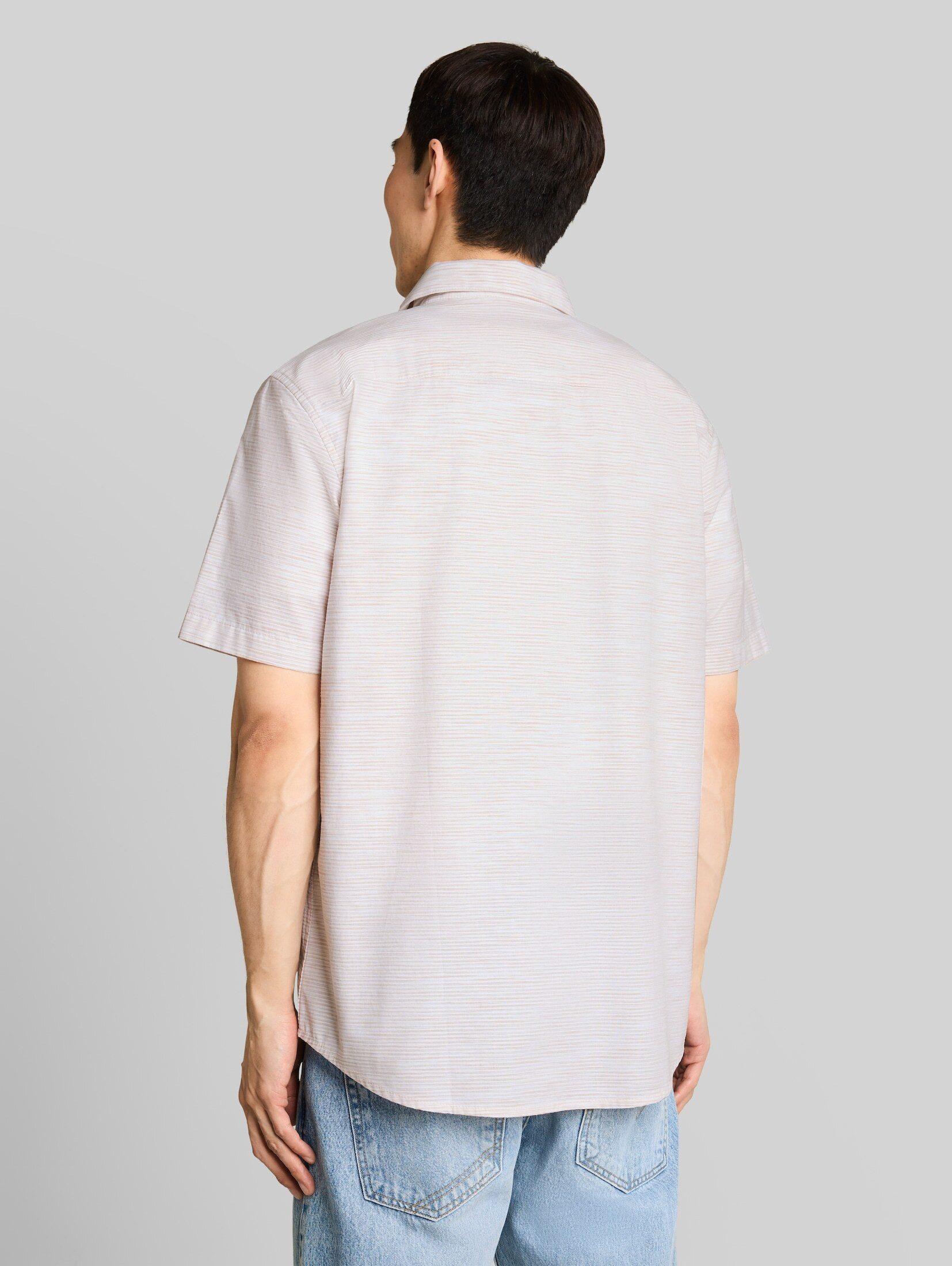 TOM TAILOR Kurzarmhemd Blusen & Shirts Regular Fit Kurzarmhemd aus Baumwolle