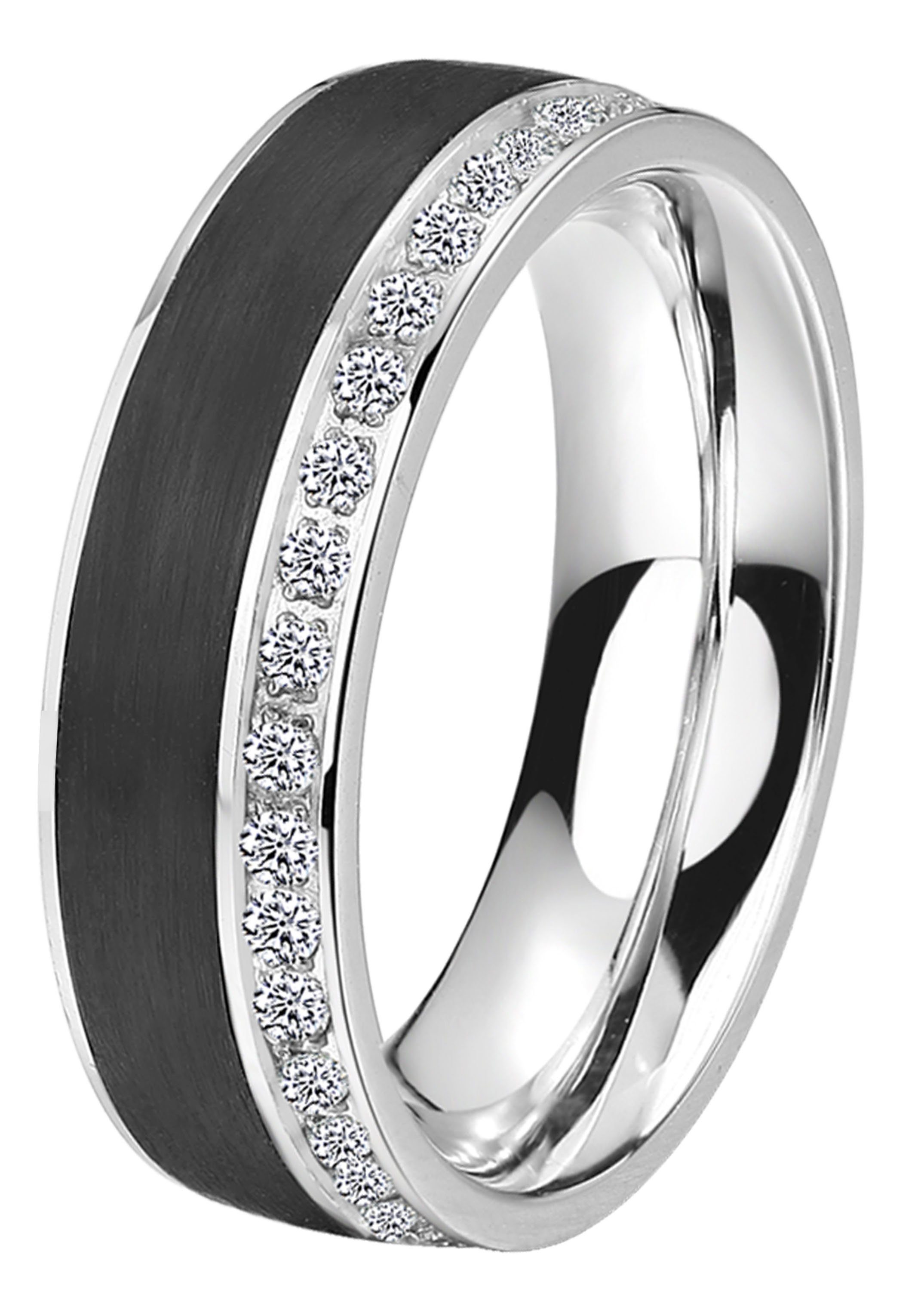 DOOSTI Trauring Schmuck Geschenk Edelstahl Trauring Ehering Partnerring LIE günstig online kaufen