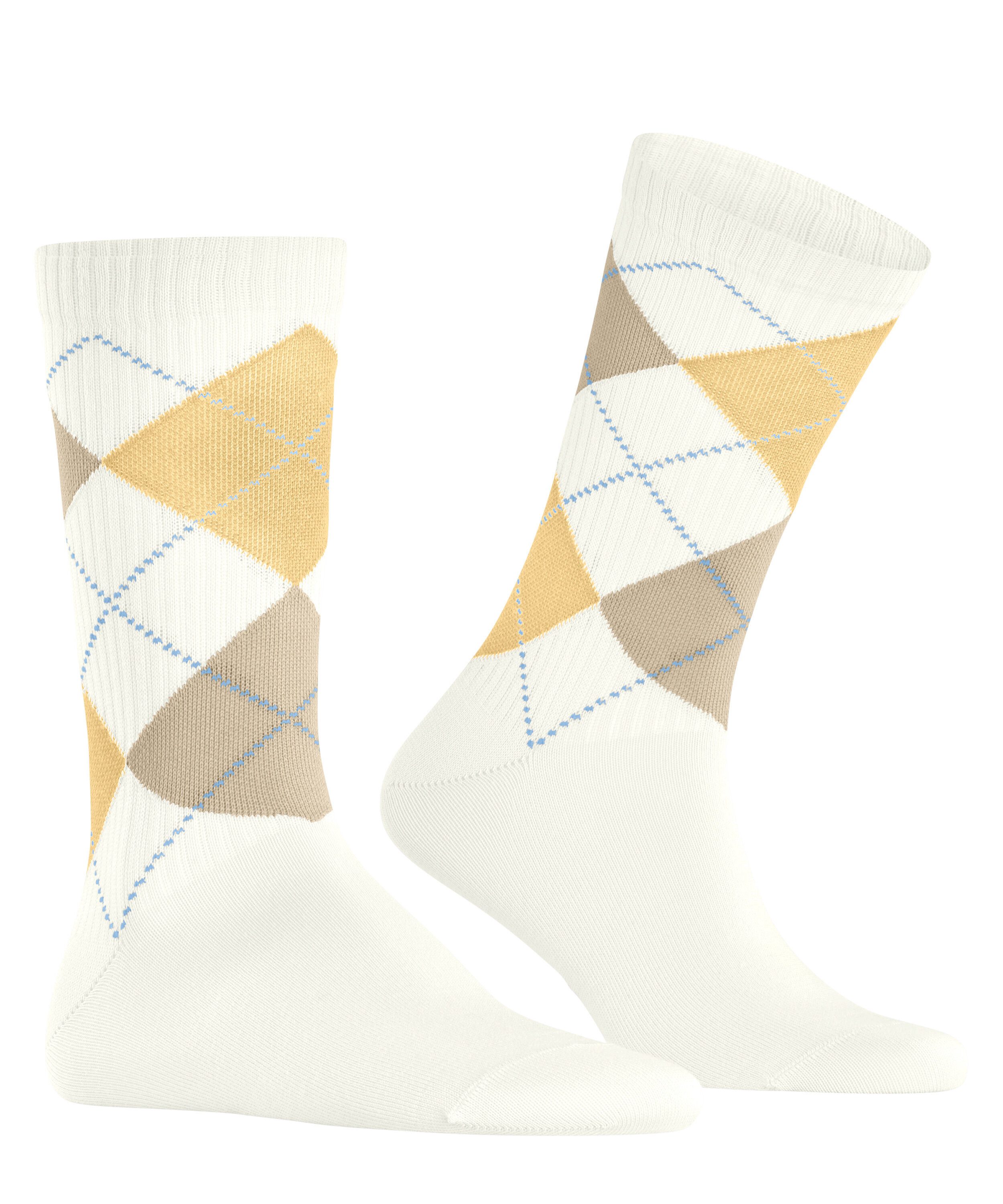 Burlington Socken Rib Court Einheitsgröße 40-46, Argyle-Muster, feine Rippenstruktur – Bild 2 von 5
