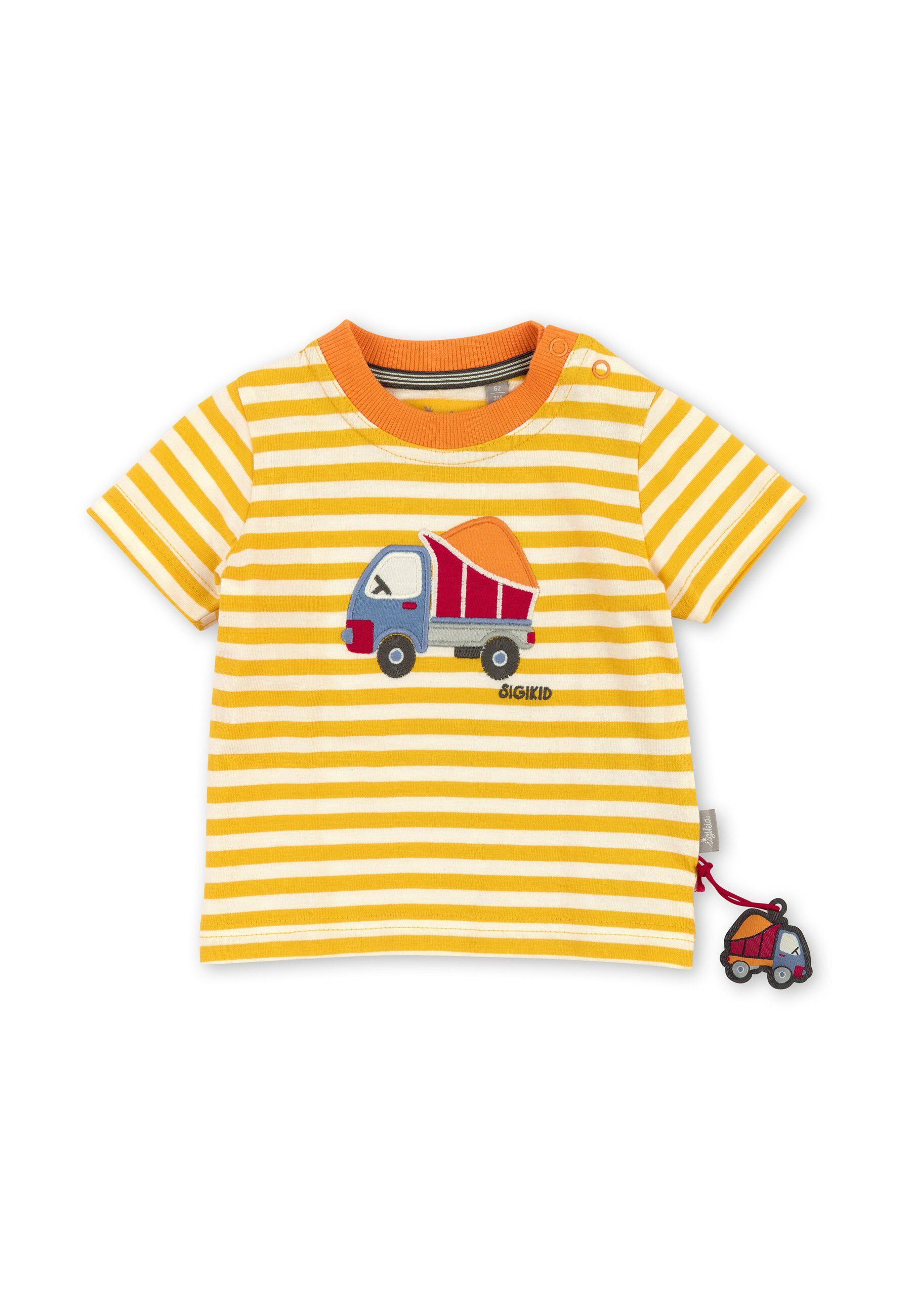 Shirt Sigikid Baby T-Shirt gelb (1-tlg) T-Shirt