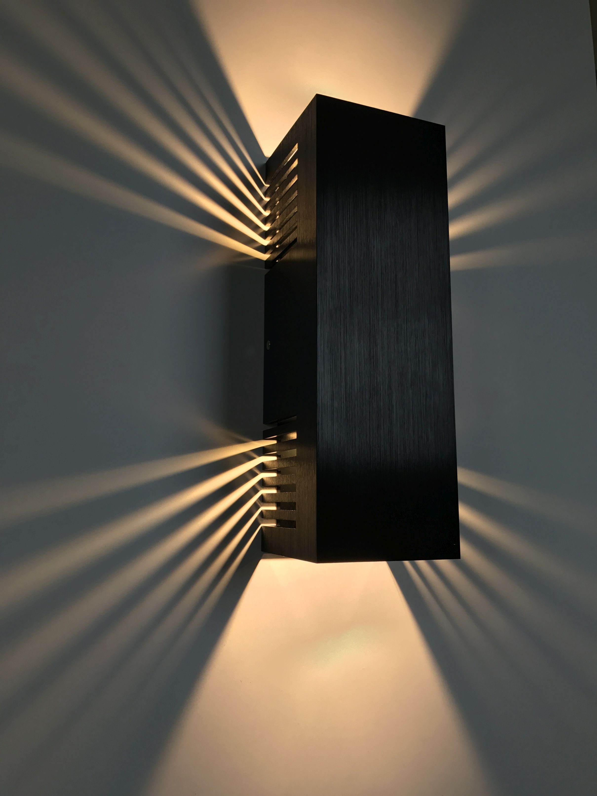 SpiceLED LED Wandleuchte Black Edition, Warmweiß günstig online kaufen