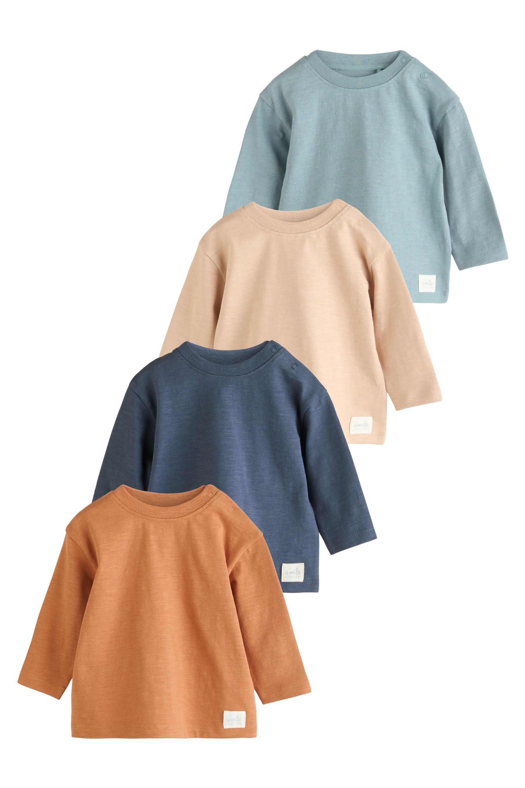Langarmshirt Langarmshirts für Babys, 4er-Pack