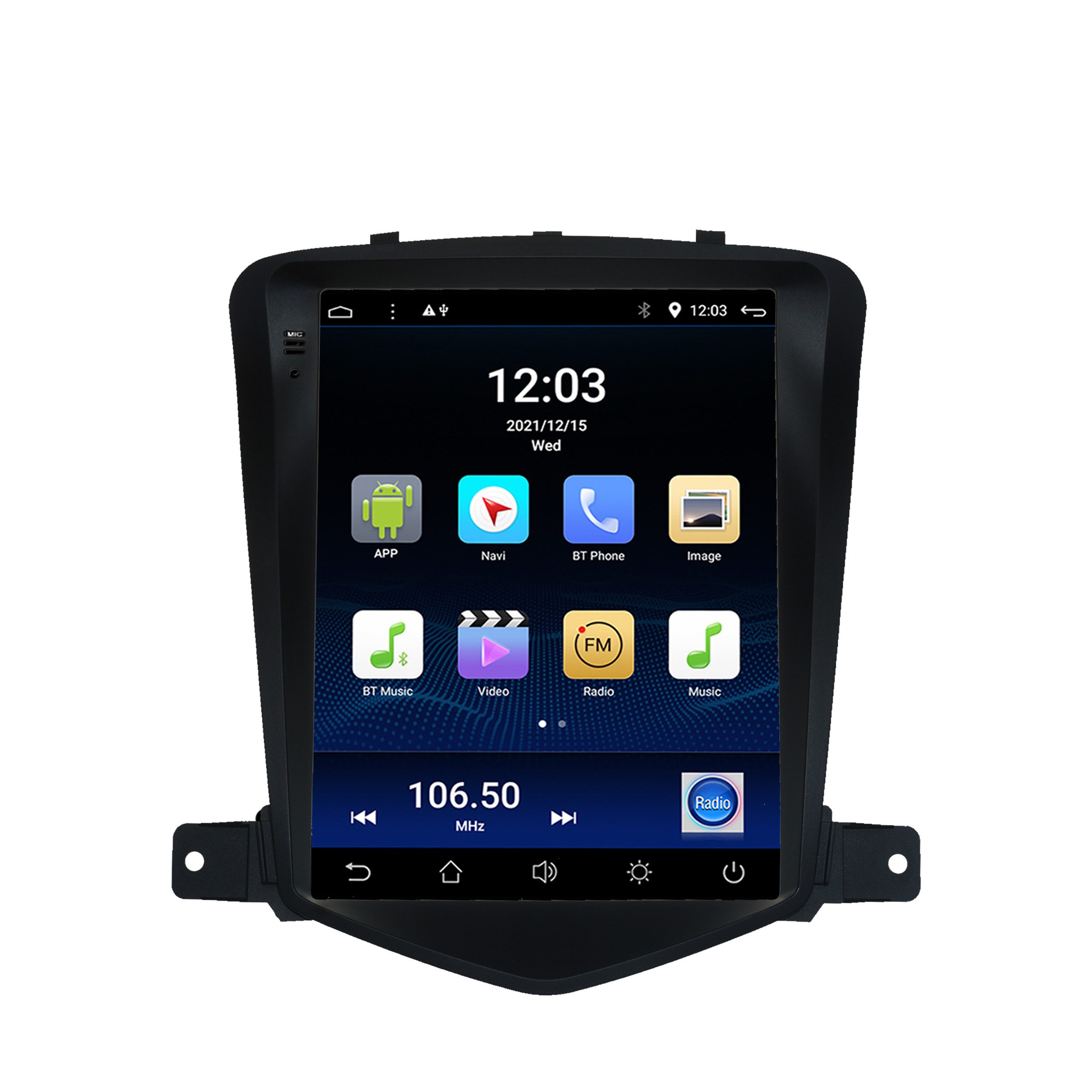 Für Chevrolet Cruze J300 9.7" Touch Android Autoradio GPS Navi CarPlay Einbau-Navigationsgerät