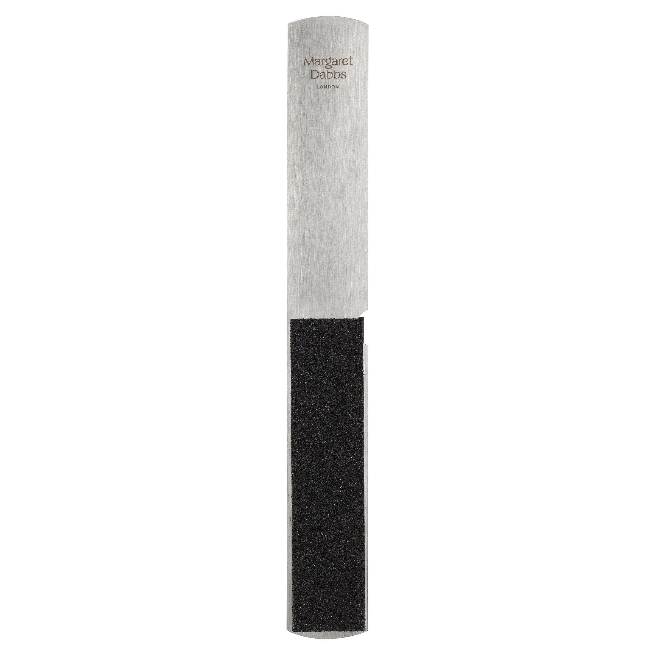 Margaret Dabbs Glasnagelfeile Margaret Dabbs Fußfeile Professional Foot File, Fußfeile mit Profi-Anspruch und Ersatz-Pads zum Erneuern, langlebig und nachhaltig.