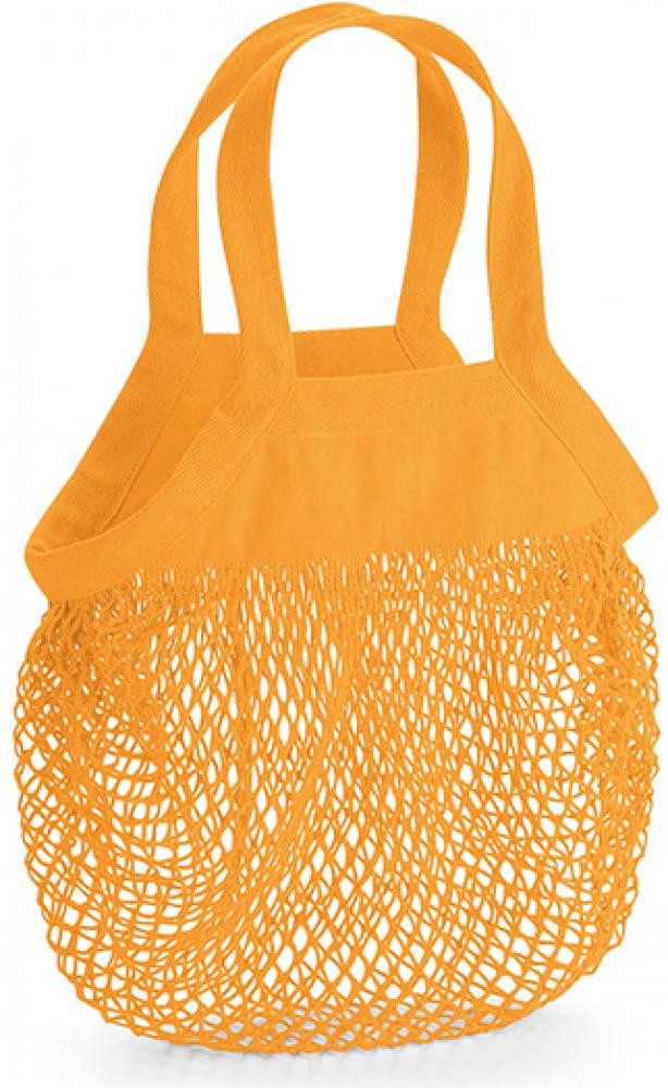 Westford Mill Umhängetasche Organic Cotton Mini Mesh Grocery Bag - 100% Bio-Baumwolle