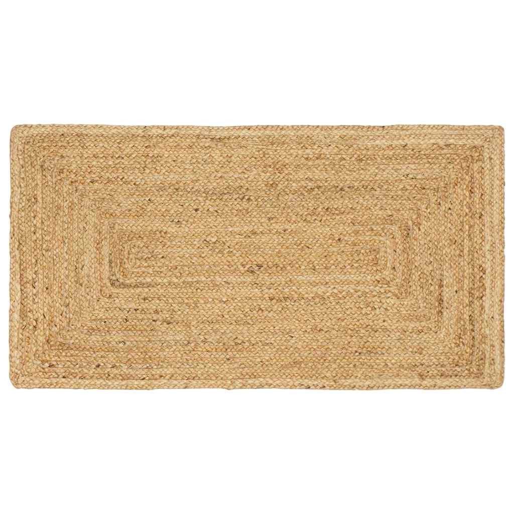 vidaXL Teppich Bereichsteppich Beige 60 x 200 cm Jute günstig online kaufen