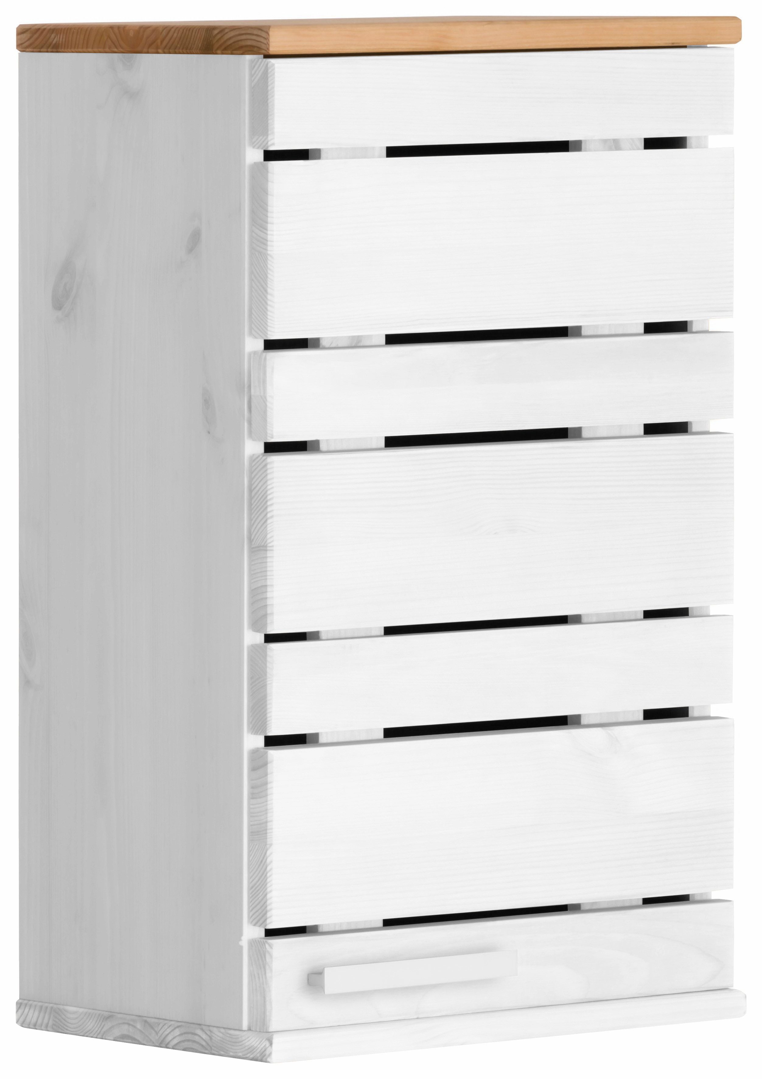 Home affaire Hängeschrank JOSIE Breite 30 cm, aus Massivholz, verstellbarer Einlegeboden, Metallgriff