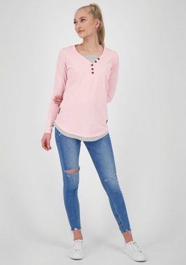 Alife & Kickin T-Shirt LelitaAK A feminines Longsleeve im 2-in-1-Look