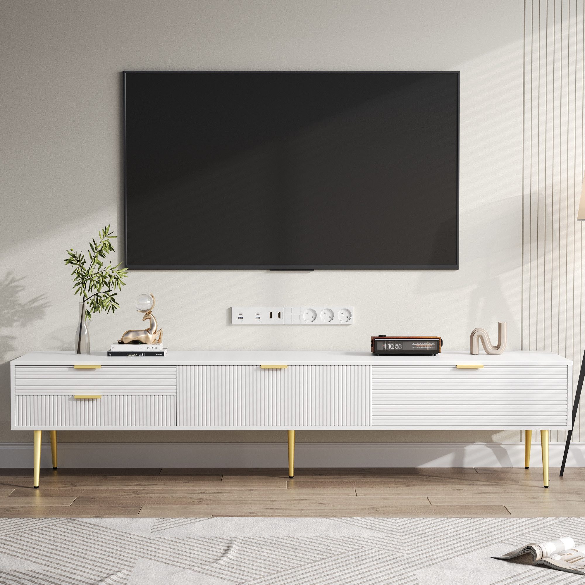 Merax Lowboard (1 St), TV-Schrank mit günstig online kaufen