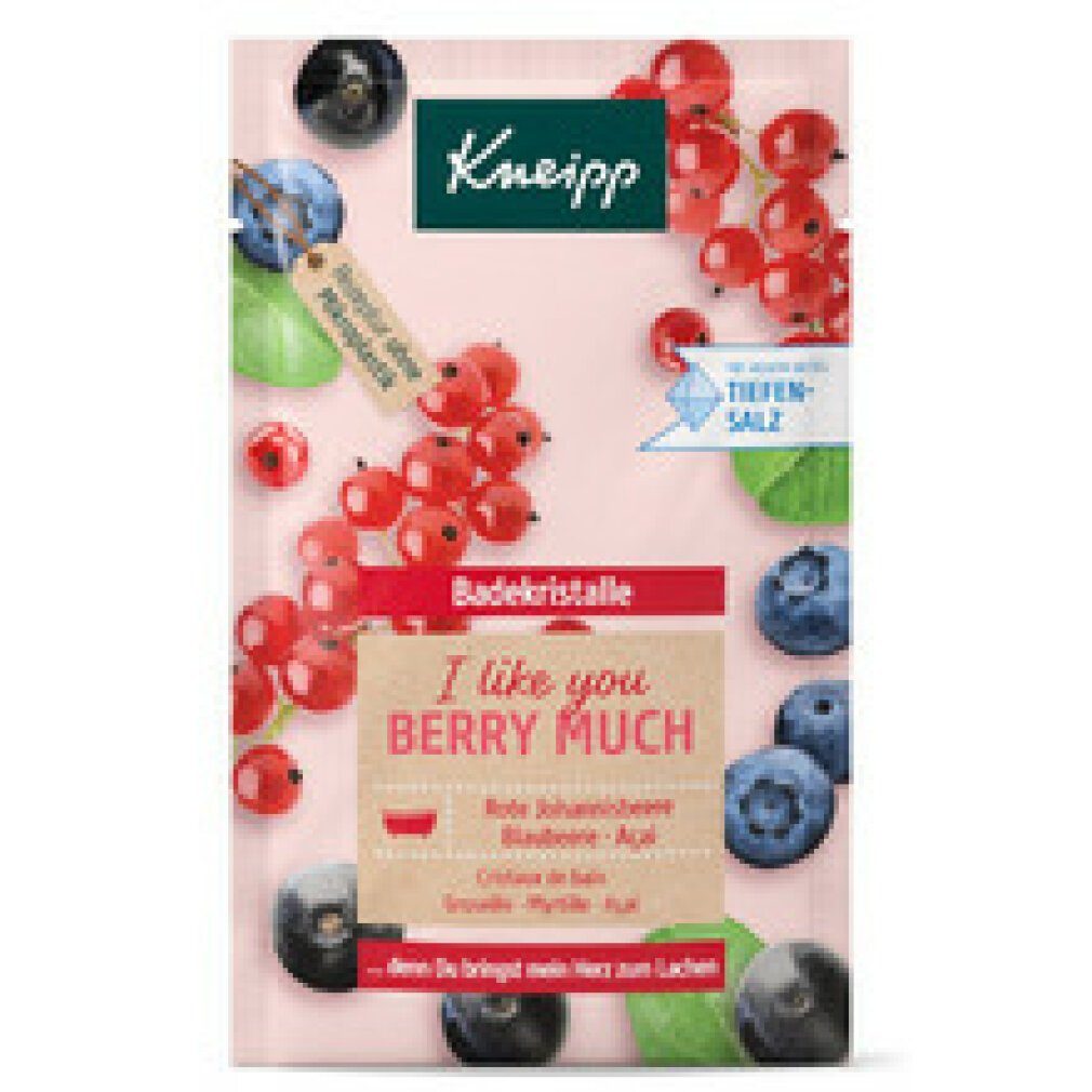 Salt g Kneipp 60 Mineral Badesalz & Redcurrant, Kneipp Blueberry Bath Acai