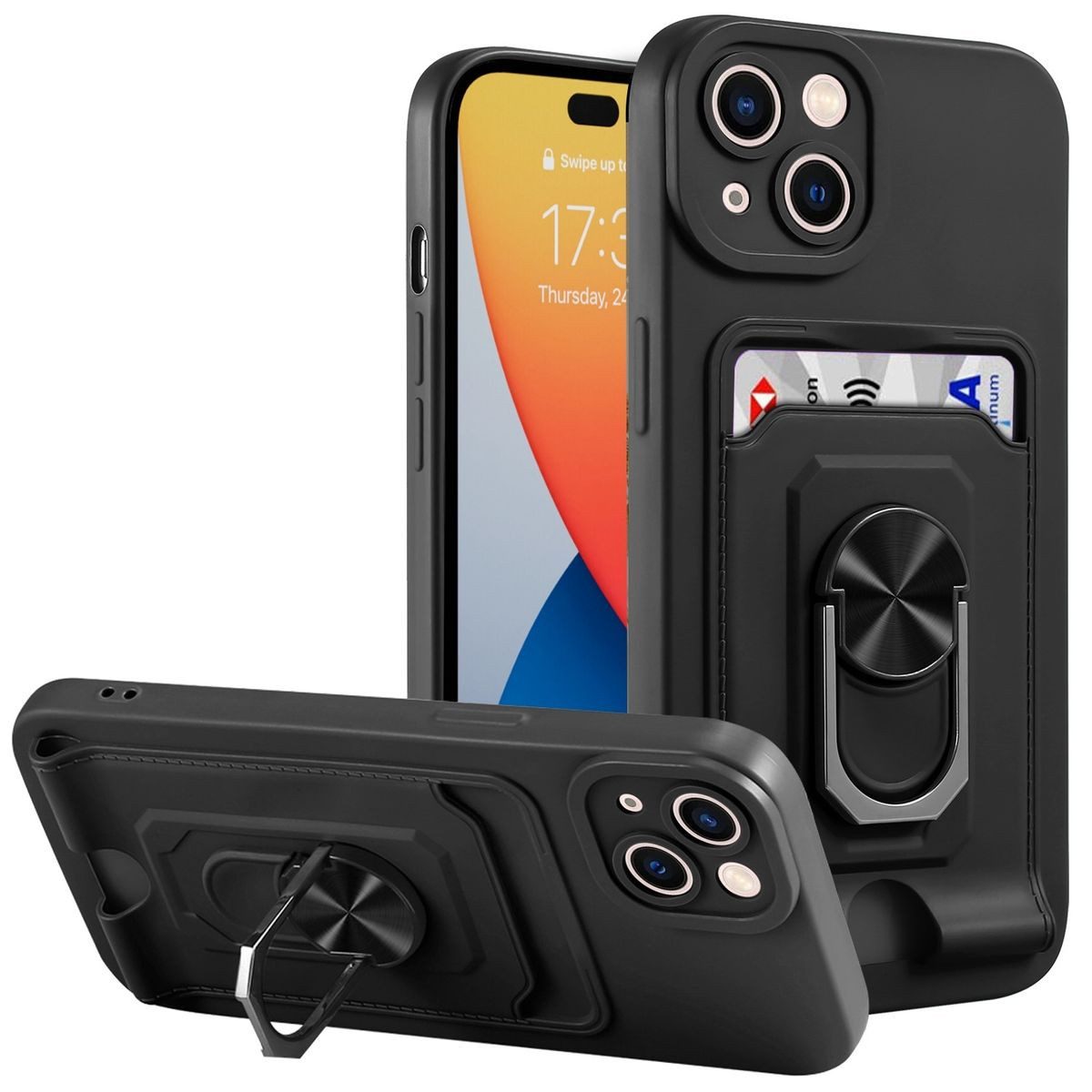 König Design Handyhülle Apple iPhone 14 Pro, Schutzhülle Case Cover Backcover Etuis Bumper