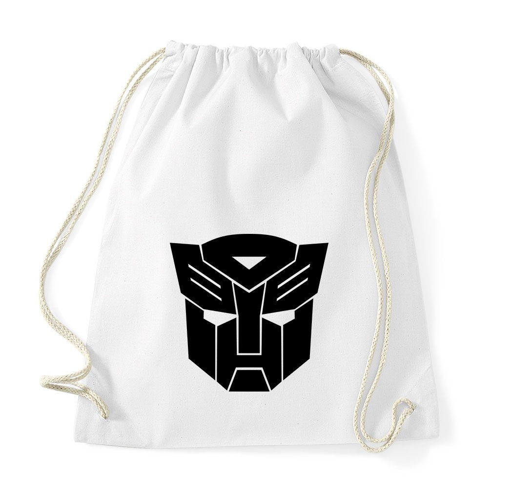 Youth Designz Turnbeutel Autobot Baumwoll Tasche Turnbeutel, mit modischem Print