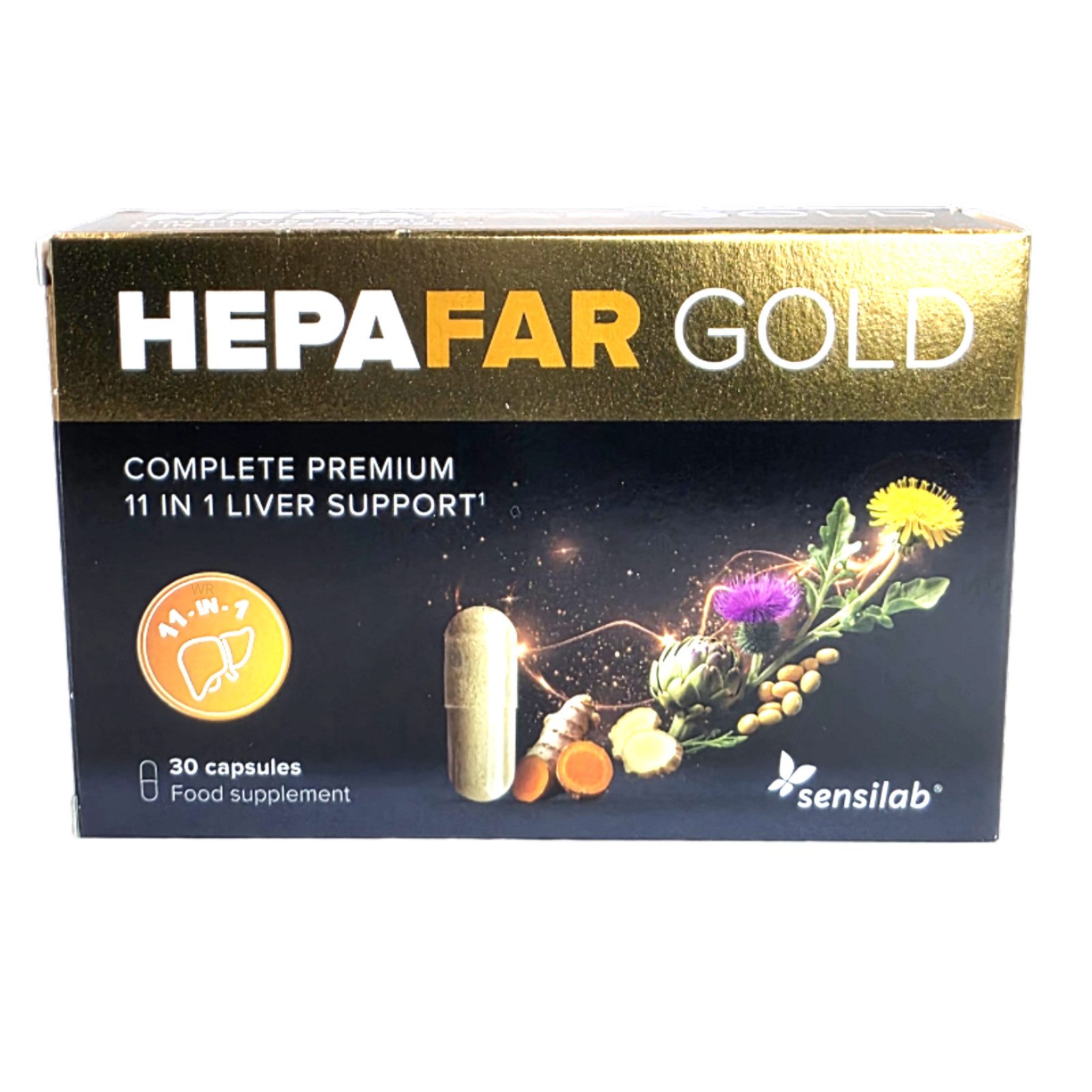 Hepafar Gold HepaFar Gold Kapslen, 18,2 g, Cellulose Kapsel – Glutenfrei – Lactosefrei - Glutenfrei