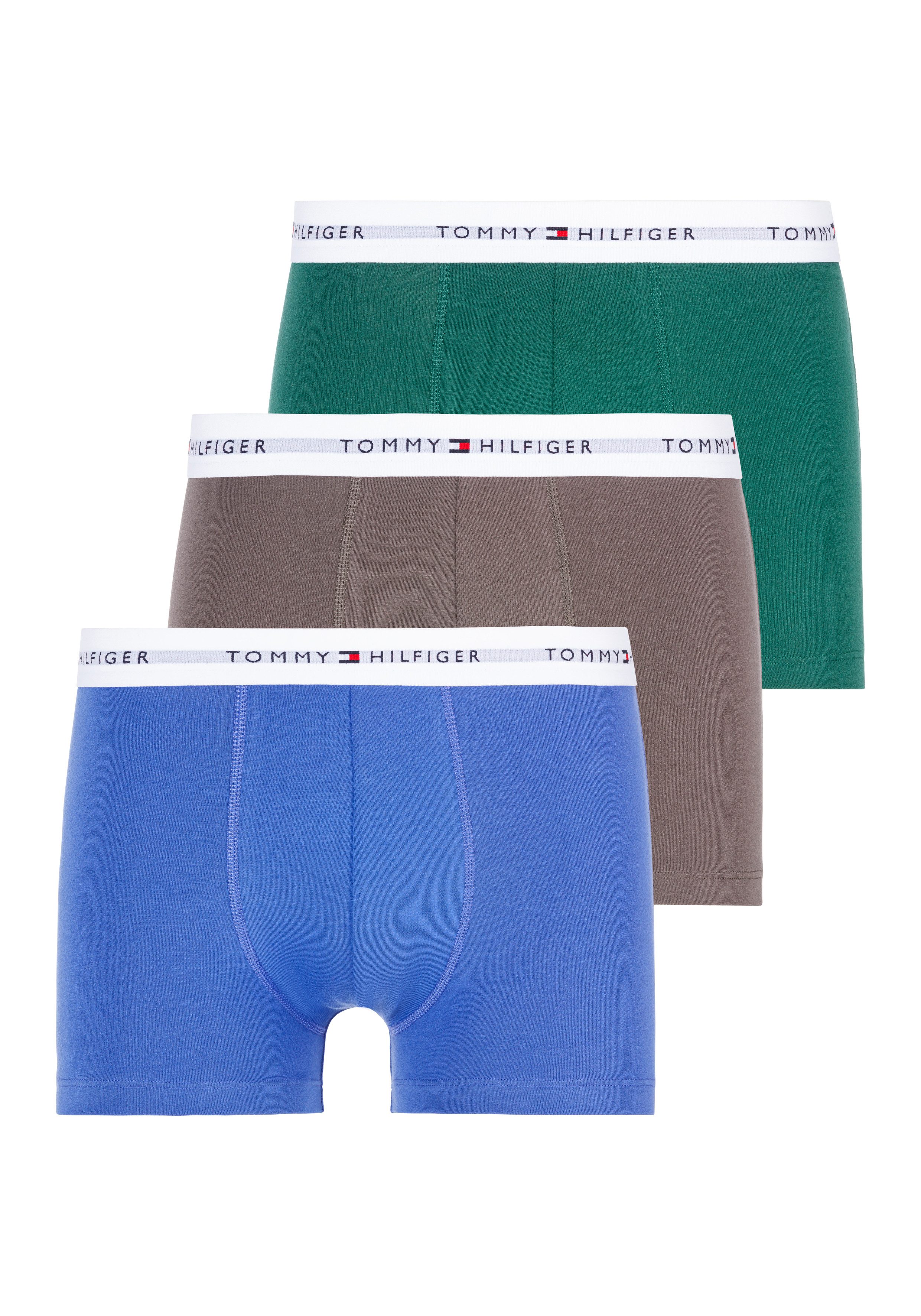 Tommy Hilfiger Underwear Boxer TRUNK 3 PACK (3-St) mit Logoschriftzug