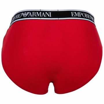 Emporio Armani Slip Herren Slips 3er Pack - CORE LOGOBAND, Briefs