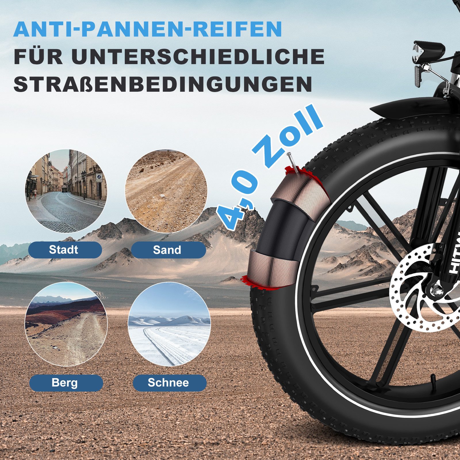 HITWAY E-Bike Klapprad Pedelec 20 zoll Faltrad mit 48V10,4Ah Akku bis zu 50-100km, 7 Gang shimano shimano Schaltwerk, Kettenschaltung, 250W Heckmotor, 499.2 Wh, Pedelec mit 2 Stoßdämpfer, E-Mountainbike für Erwachsene
