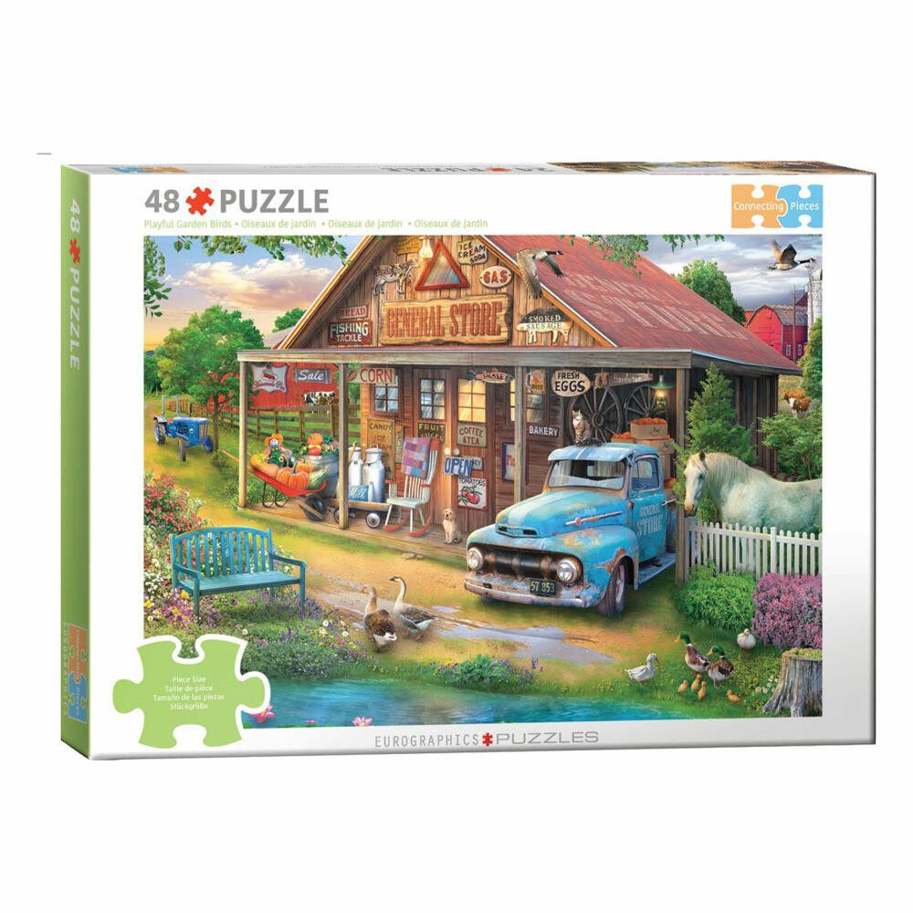 EUROGRAPHICS Puzzle Country Store- Eduard, 48 Puzzleteile