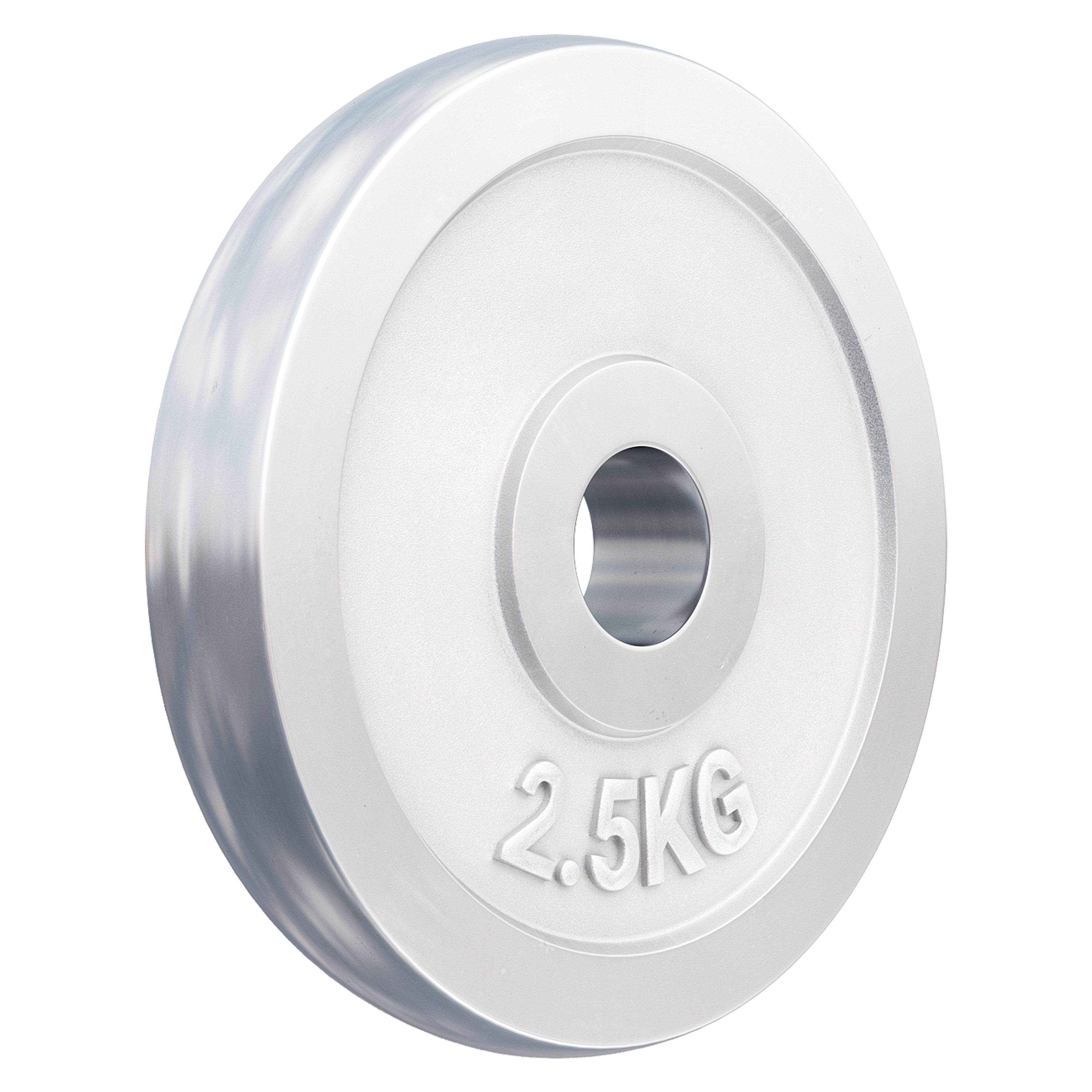 GORILLA SPORTS Hantelscheibe Hantelscheibe 30/31 mm Chrom 0,5-30 KG, 2.5 kg, (1-tlg)