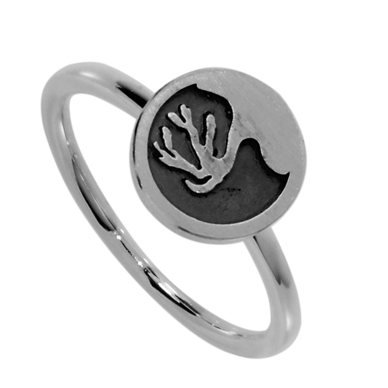 OSTSEE-SCHMUCK Fingerring Ostsee-Schmuck Ring Windflüchter 10 mm Ring Windflüchter 10 mm (1-tlg)