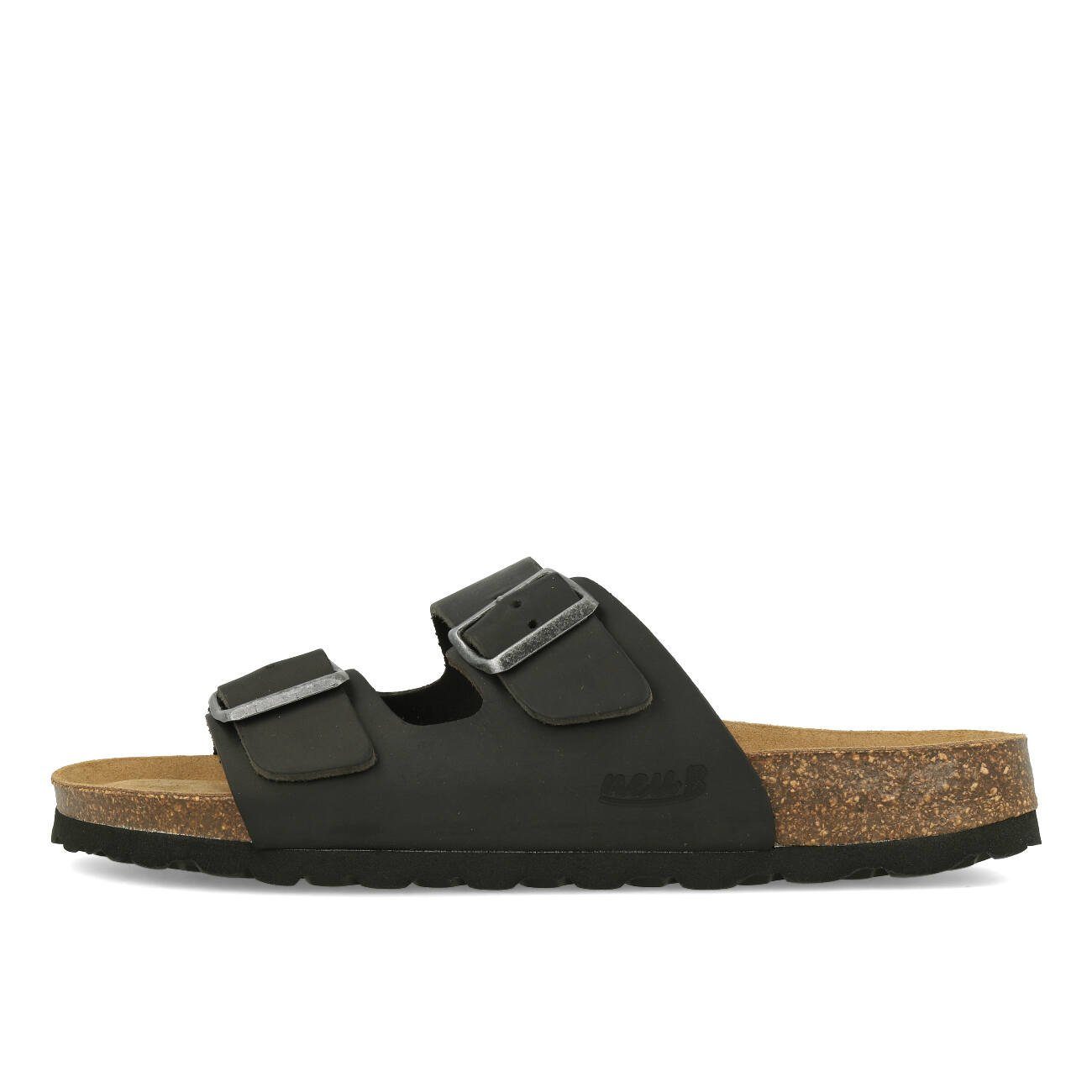 Neu-B Baviera Sandale Oiled Leather Black Sandale