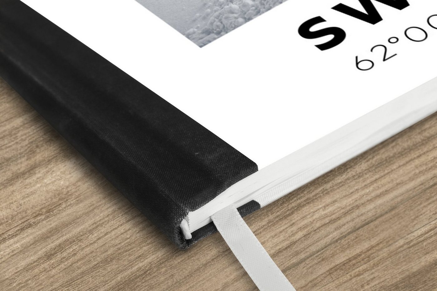 Thumbnail - MuchoWow Notizbuch Schweden - Schnee - Skandinavien, Notebook, Notizblock a5, Tagebuch, Journal Liniert