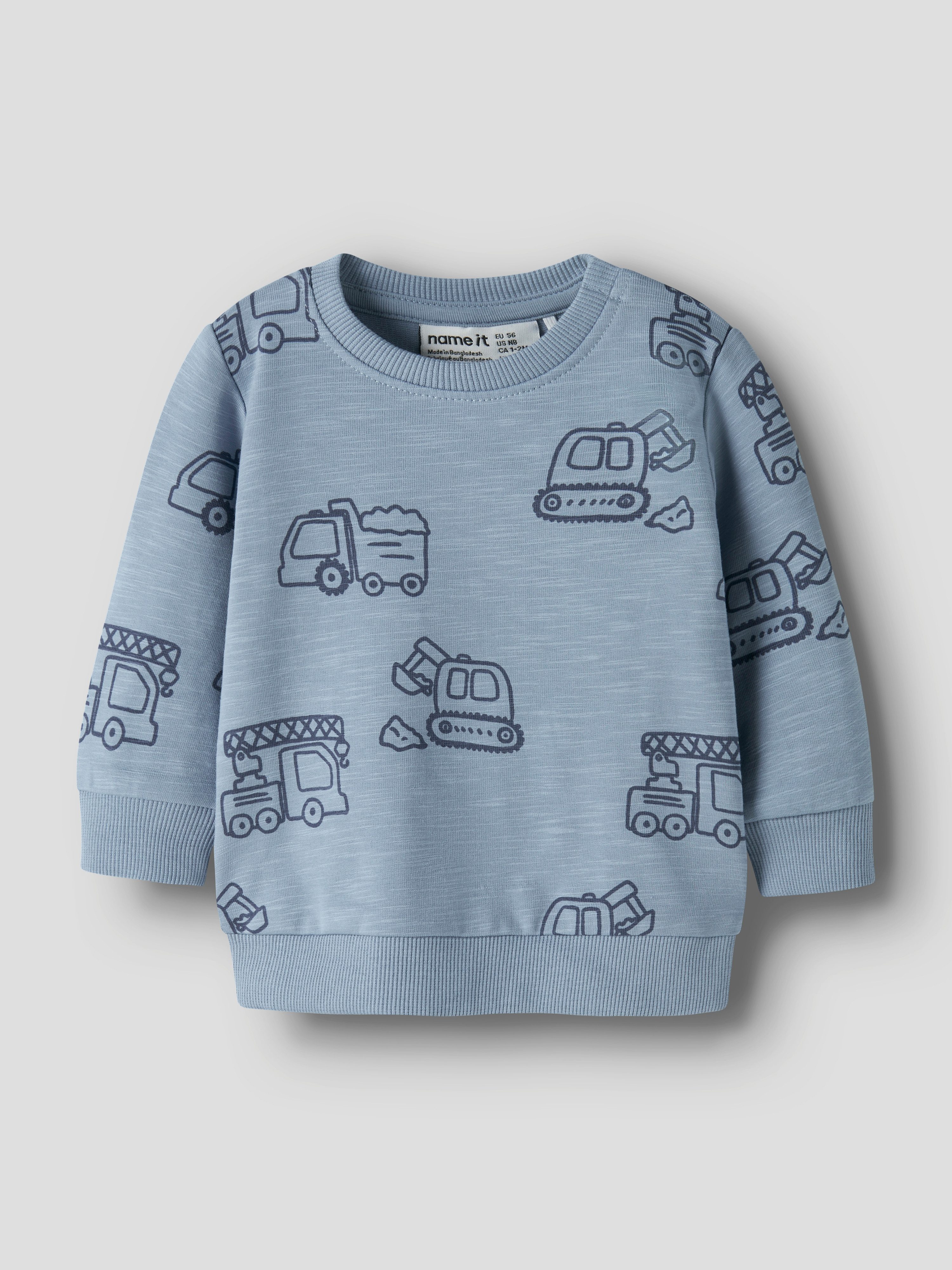 Sweatshirt NBMKOMMA LS SWEAT UNB