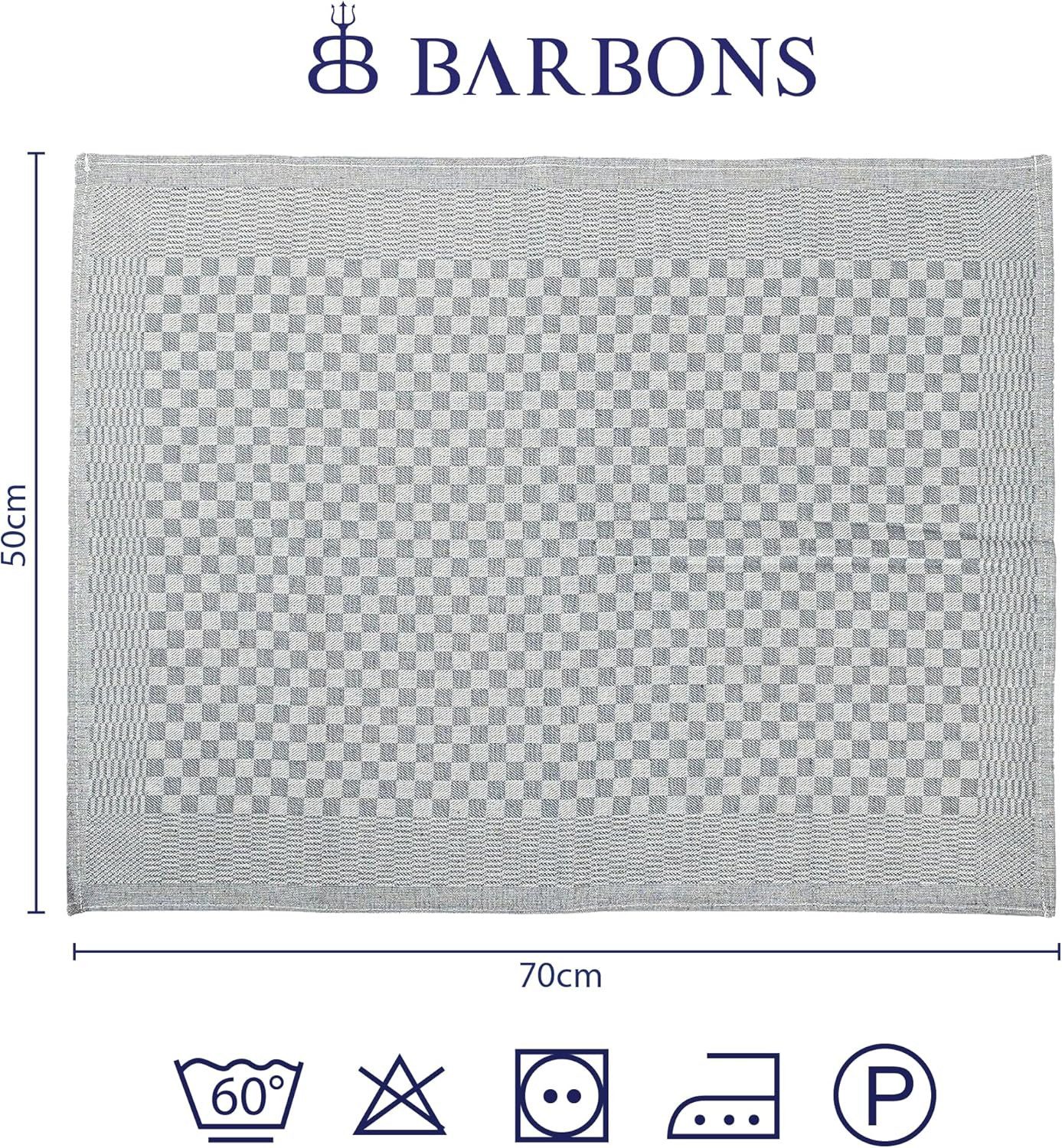 BARBONS Geschirrtuch Geschirrtücher Baumwolle, Küchentücher, Küchenhandtüch günstig online kaufen