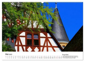CALVENDO Wandkalender Deutschlands Burgen - Burgen, Schlösser und Ruinen (Premium, hochwertiger DIN A2 Wandkalender 2023, Kunstdruck in Hochglanz)